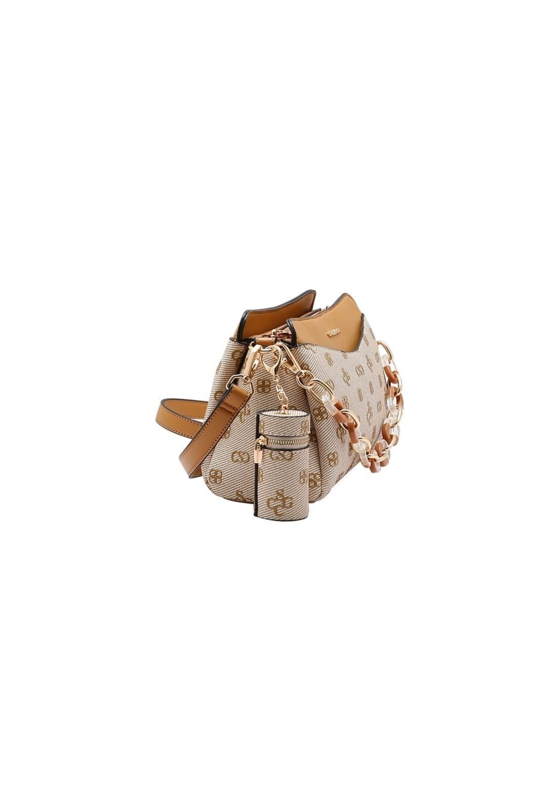 Vista 2 Bolsa Feminina Chenson Monograma Atemporal 3485416 Chenson preto