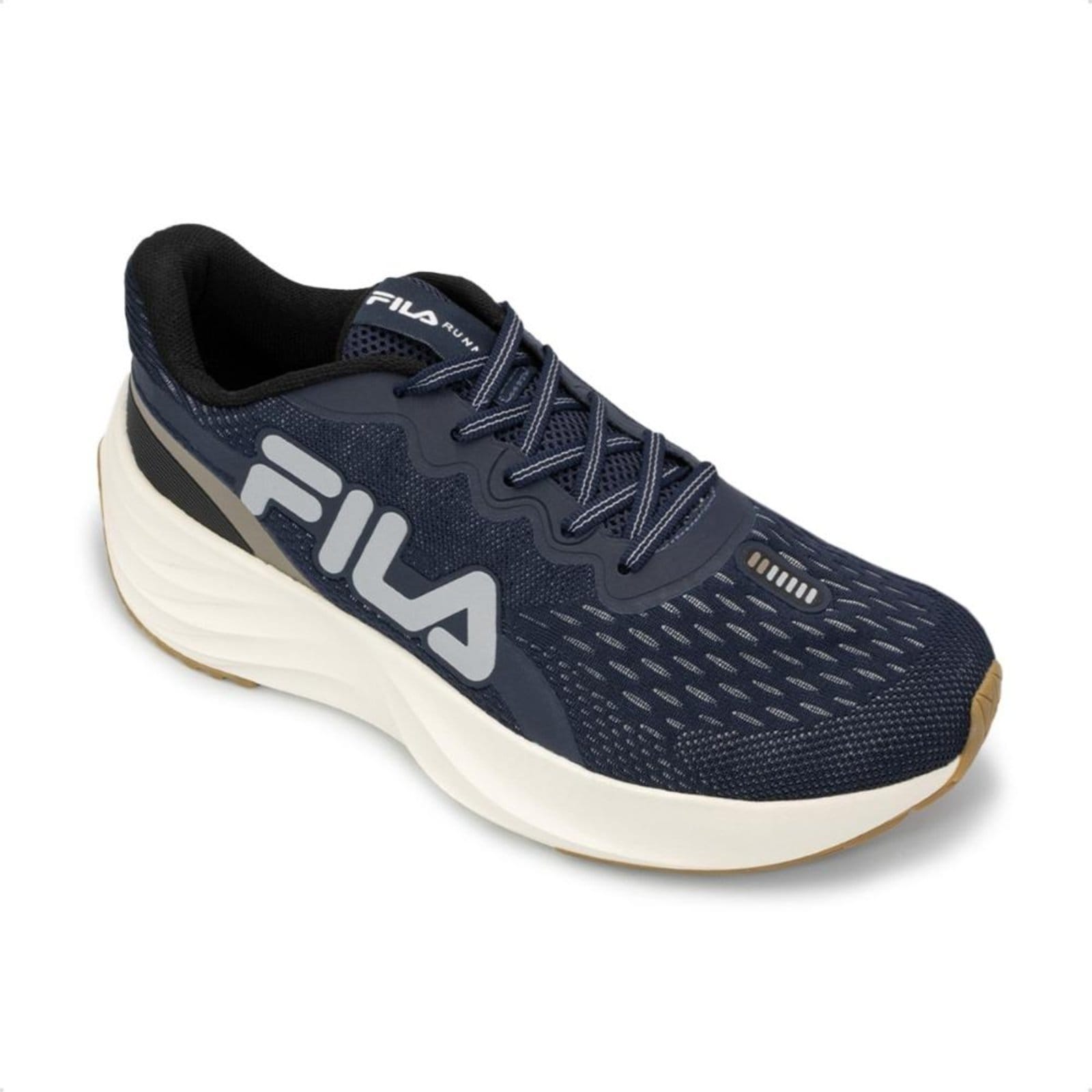 Vista 2 Tênis Fila Masculino Racer Comet 2 Corrida Fila cinza