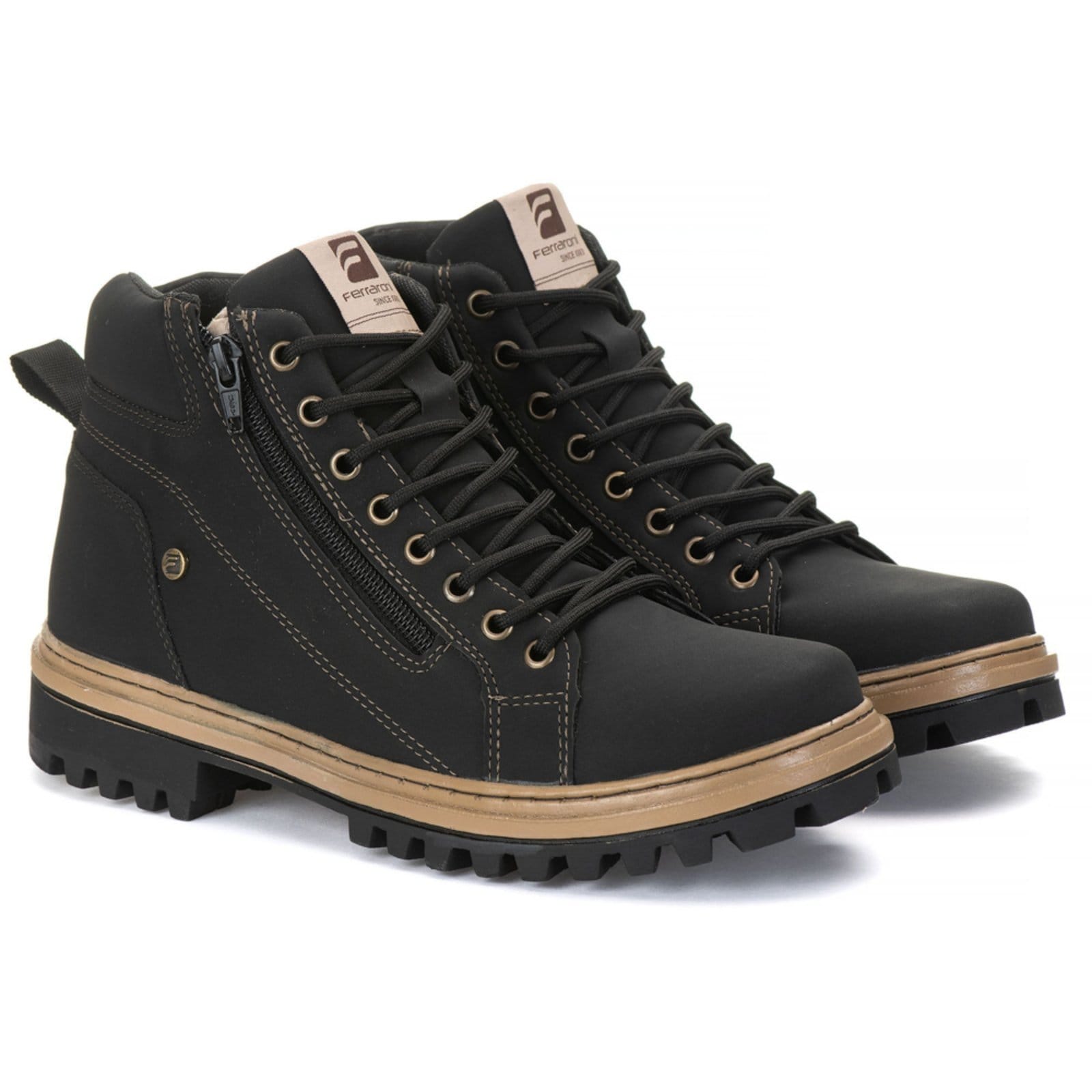 Bota Coturno Masculina Cano Baixo Zafrem