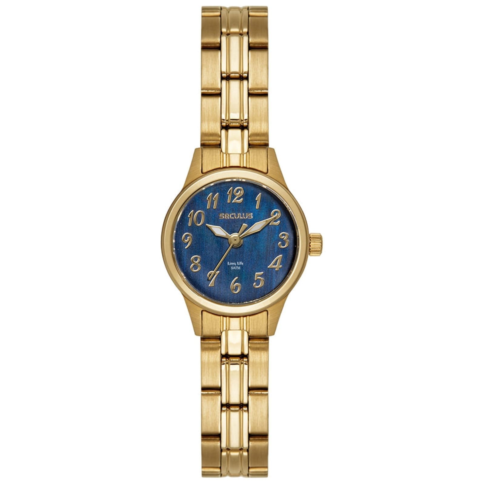 Relógio Feminino Aço Madrepérola