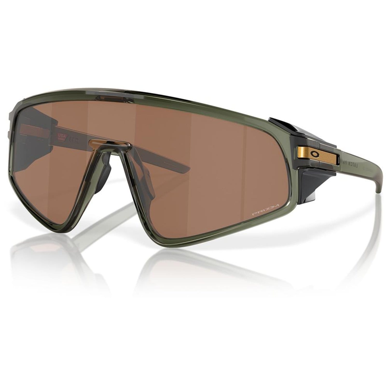 Óculos de Sol Oakley Latch Panel Olive Ink Prizm Tungsten
