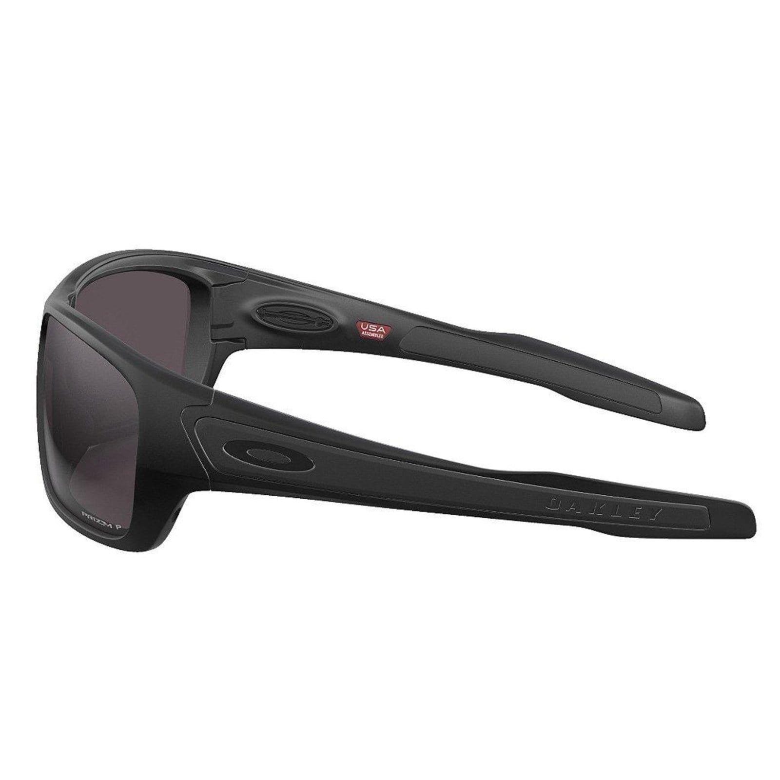 Vista 2 Óculos de Sol Oakley Turbine Matte Black W/ Prizm Grey Polarized Oakley incolor black