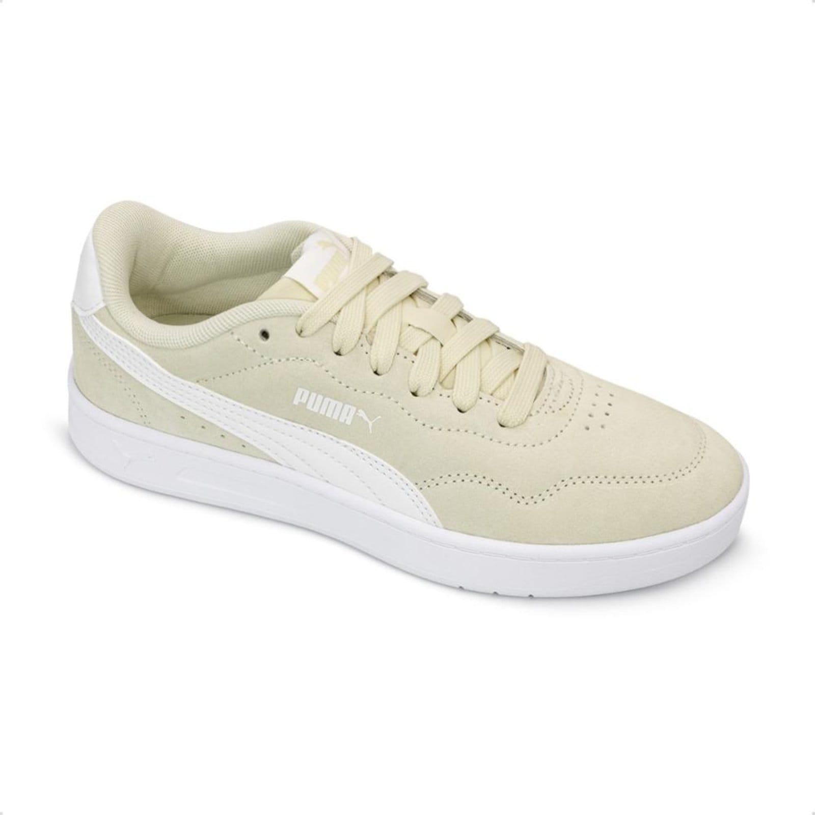 Vista 2 Tênis Puma Feminino Court Lally SD Puma bege
