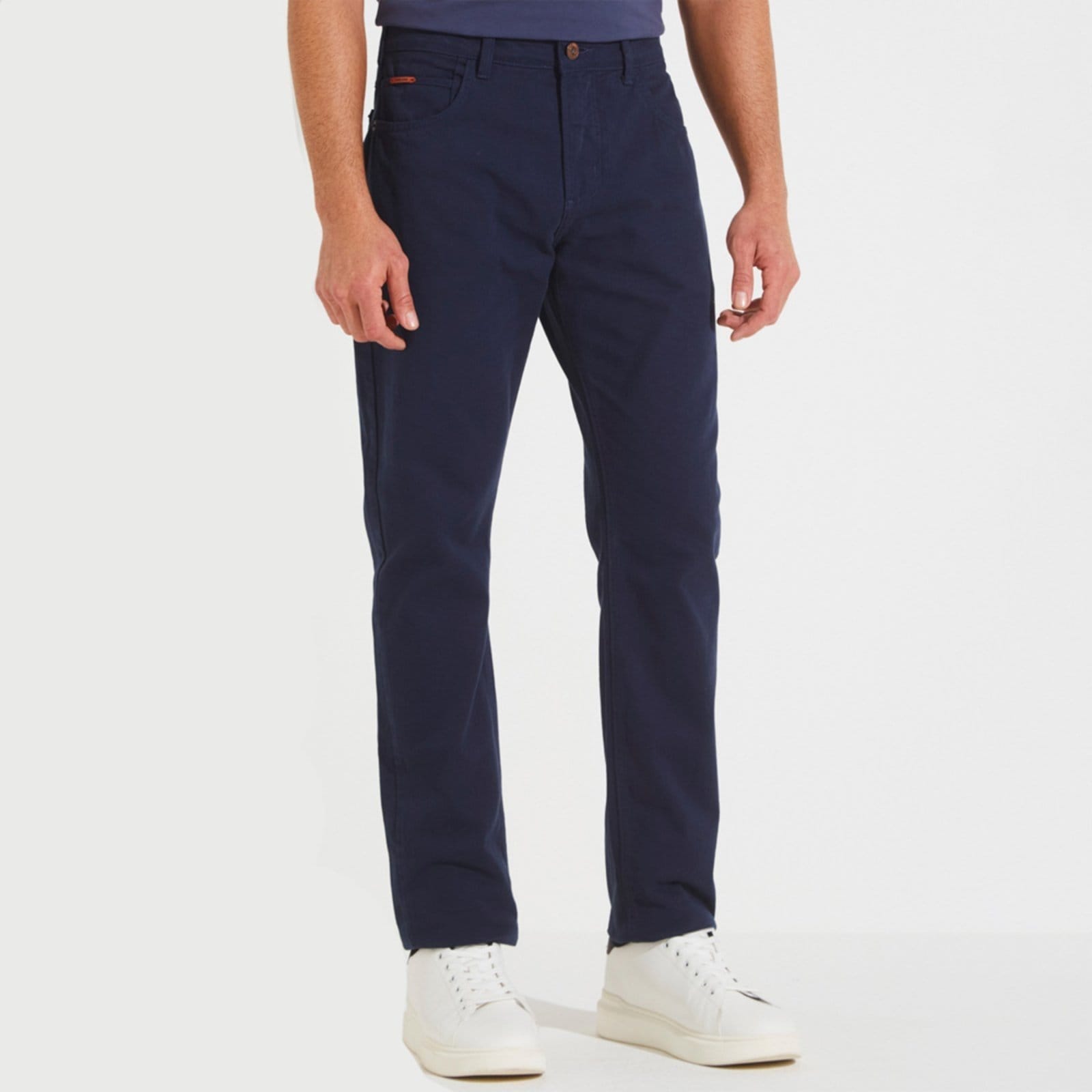 Vista principal Calça Forum Paul Slim Ou25 Masculino Forum azul