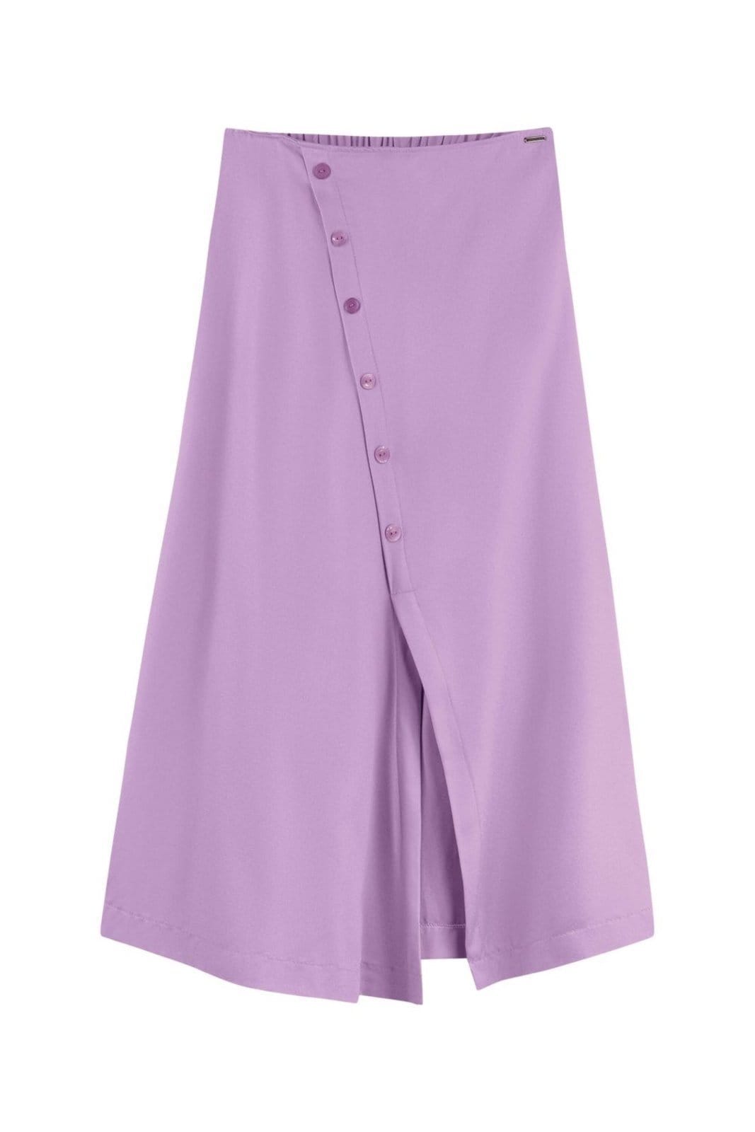 Vista 2 Saia Feminino Marialícia Marialícia lilás