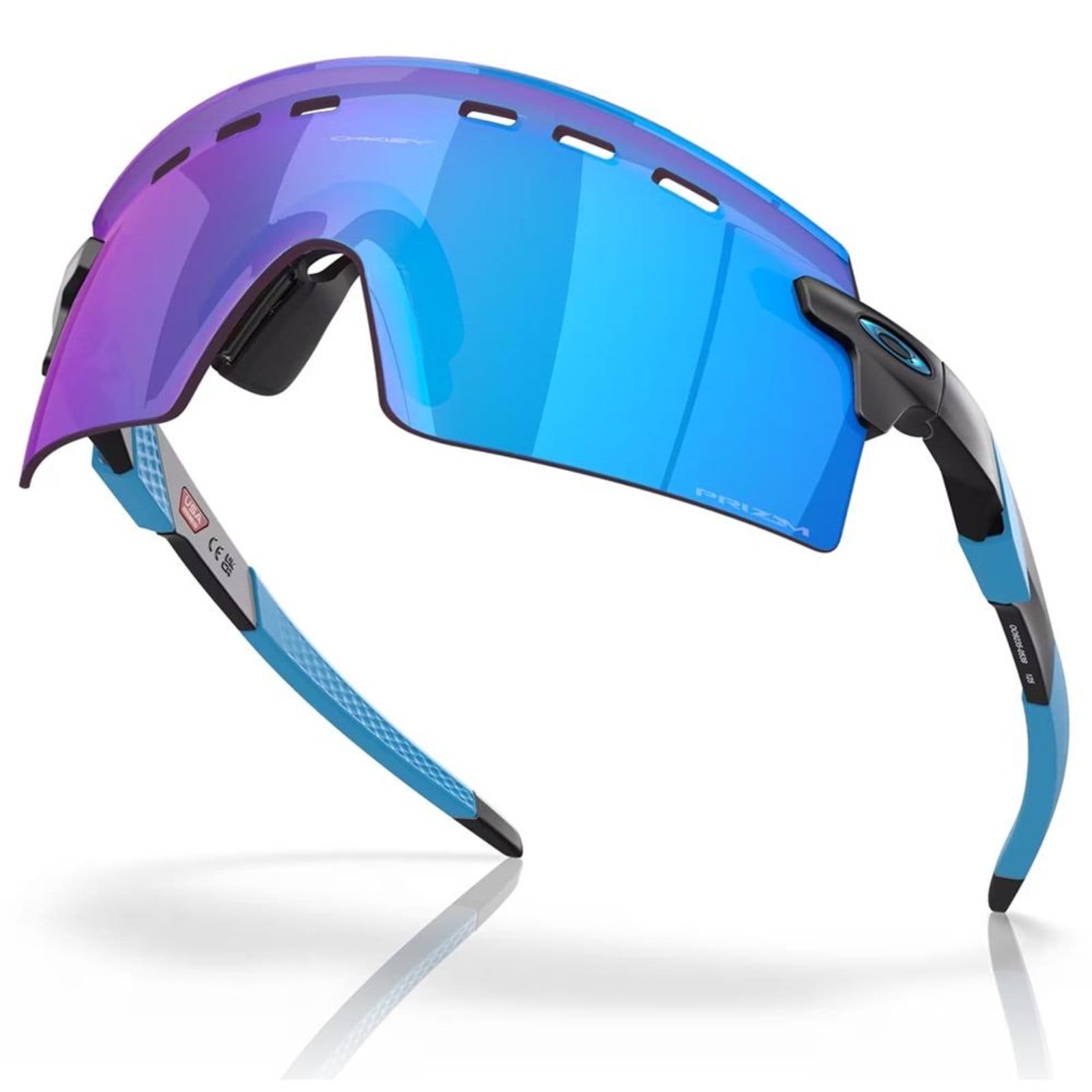 Vista 2 Óculos de Sol Oakley Encoder Strike Matte Black 0539 Oakley azul black