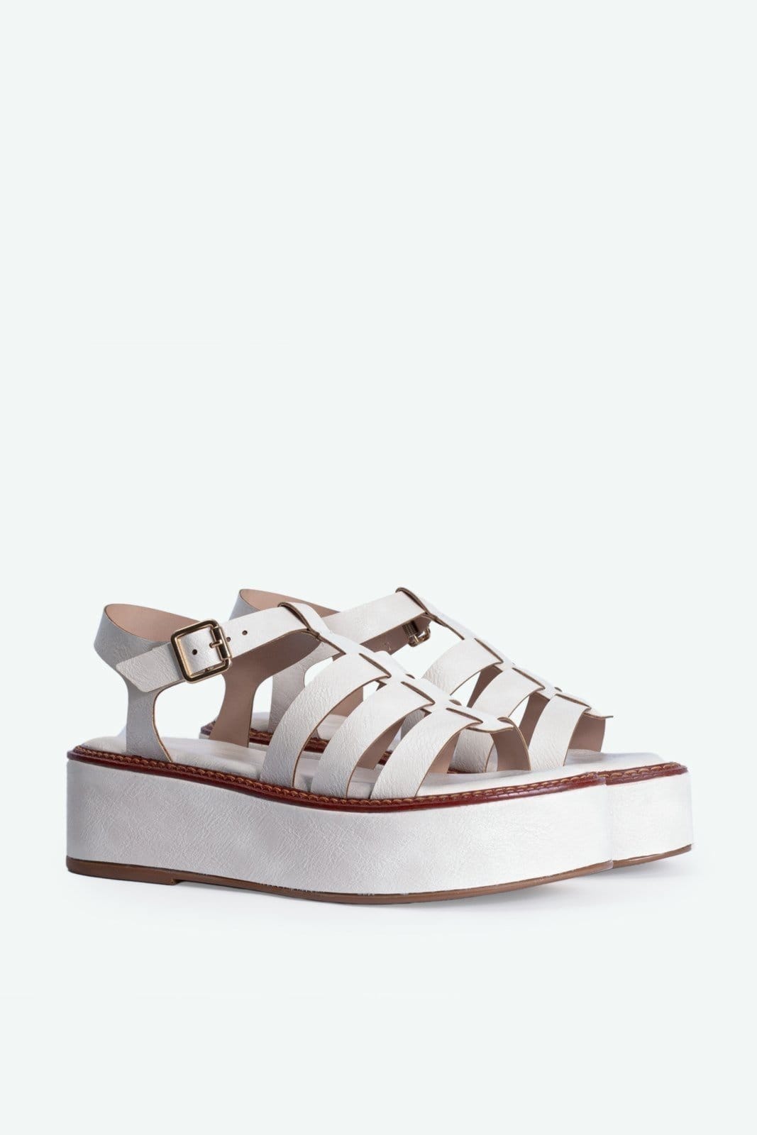 Vista 2 Flatform Ariella Off White Suzana Santos off-white white