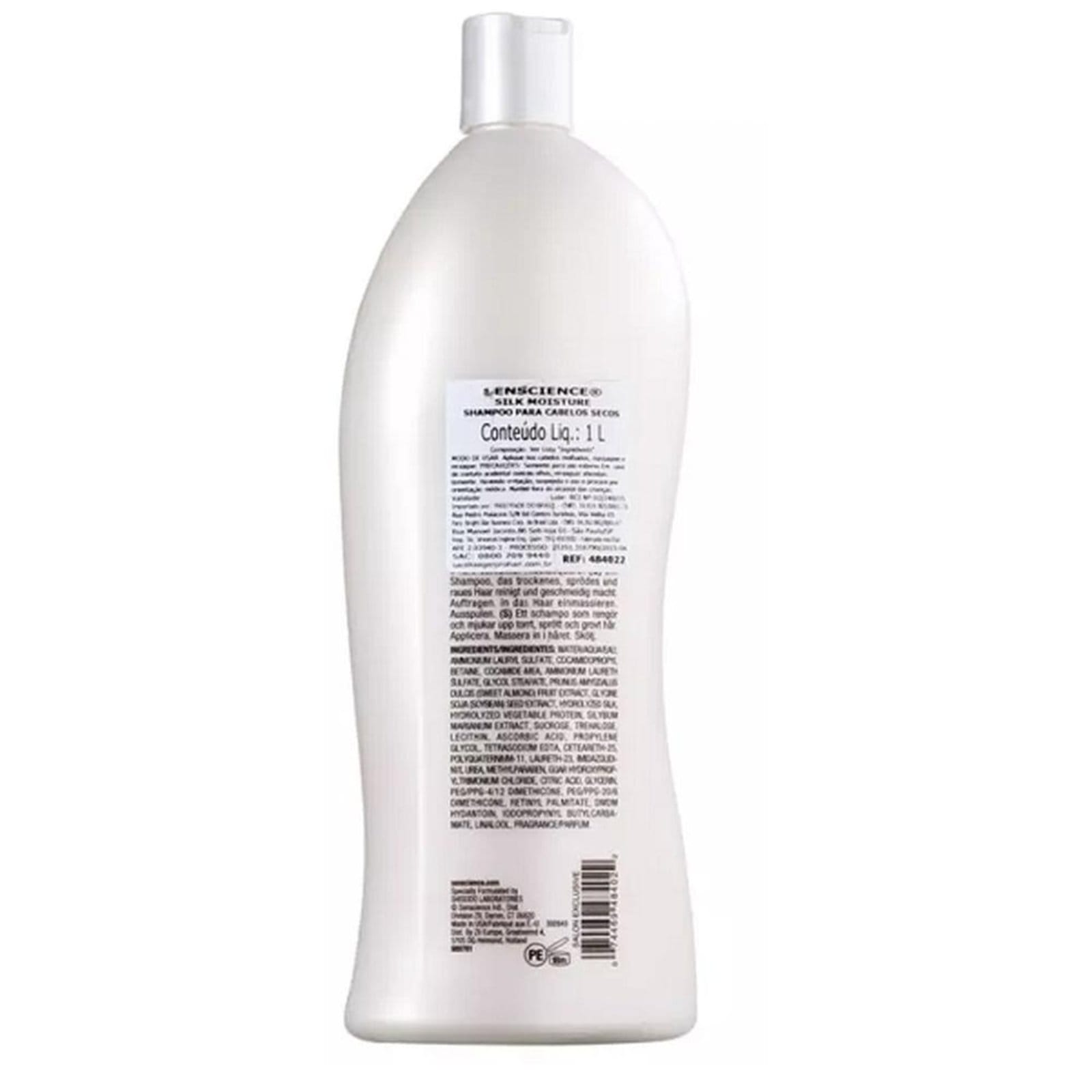 Vista 2 Senscience Silk Moisture Shampoo - 1L Senscience multicolorido