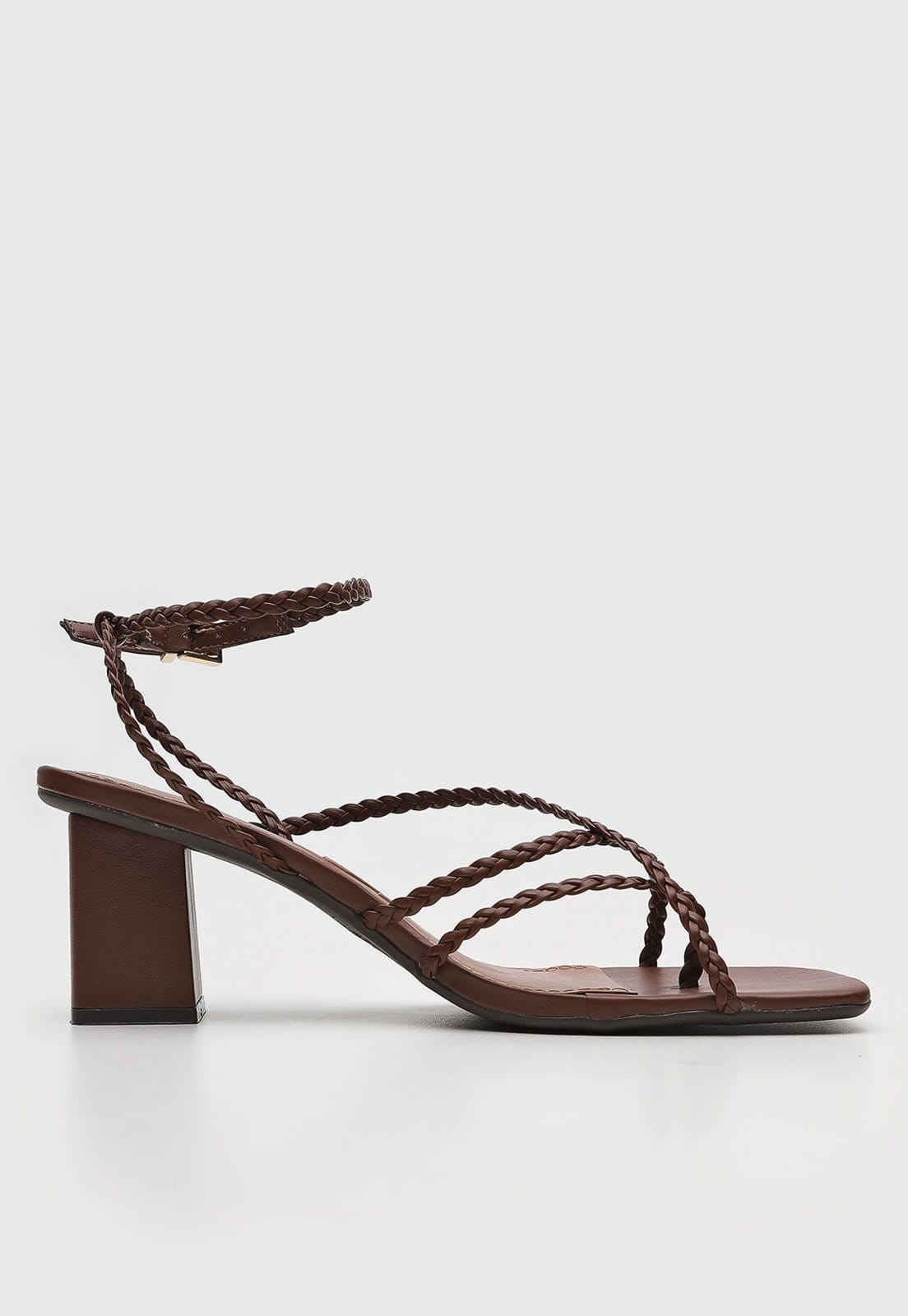 Vista 2 Sandália Santa Lolla Tiras Tressê Santa Lolla marrom