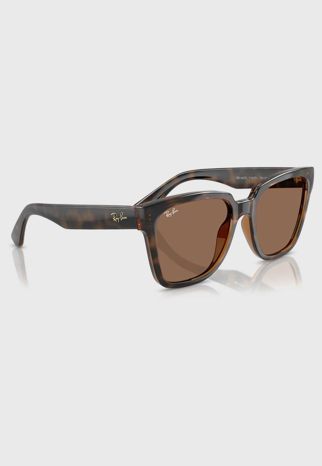 Vista 2 Óculos De Sol Ray-Ban 0Rb4437L Lente Degradê Ray-Ban marrom