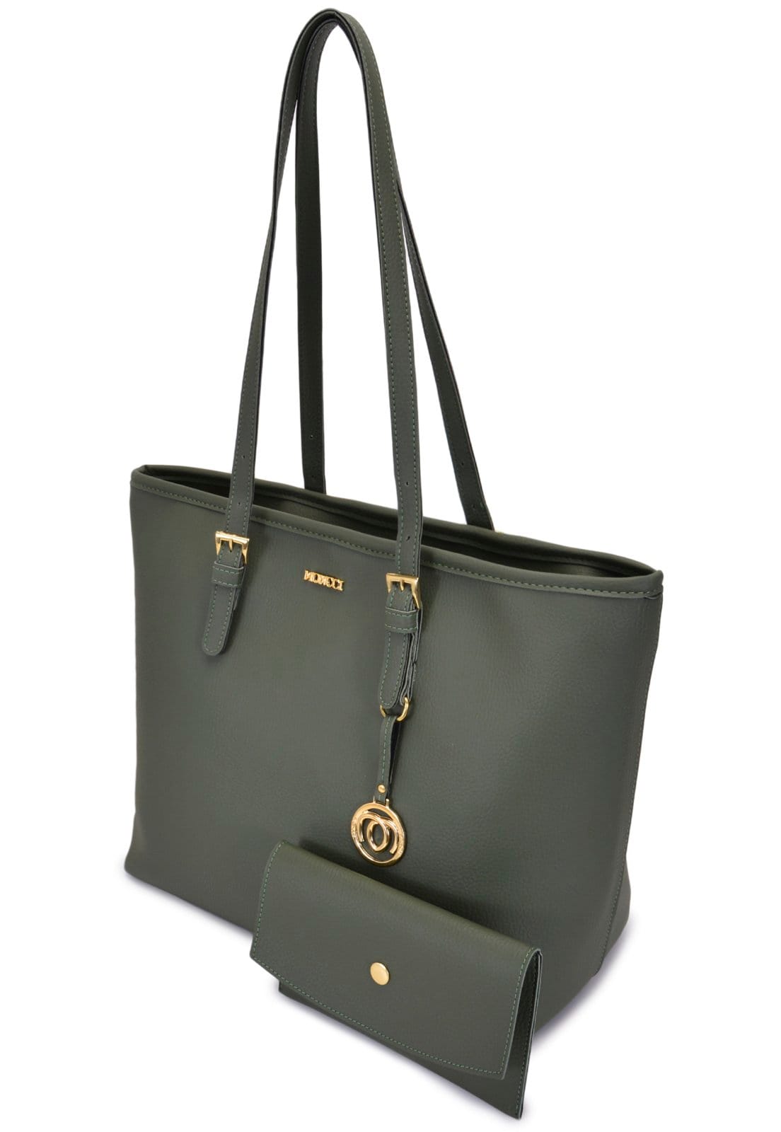 Vista 2 Bolsa Sacola Grande Moncci Militar MONCCI verde/verde militar verde