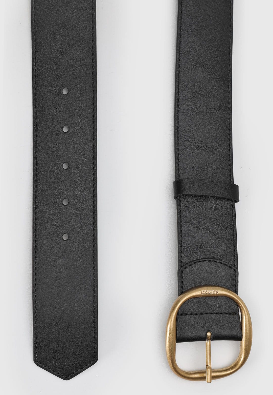 Vista 2 Cinto Feminino Arezzo Fivela Oval Pretao Arezzo preto