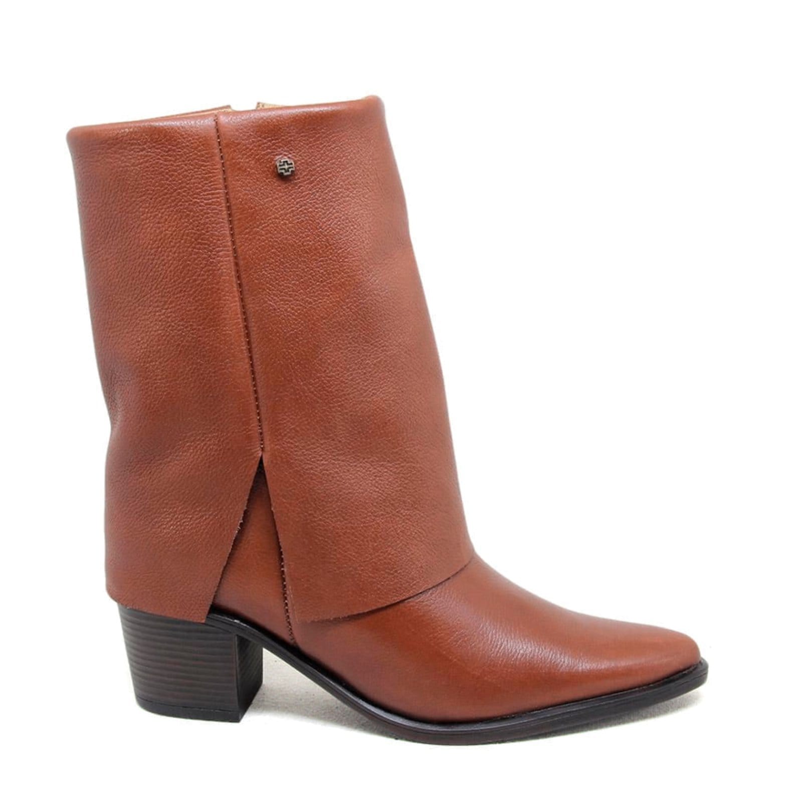 Bota Loren Couro Mogno - LOR005