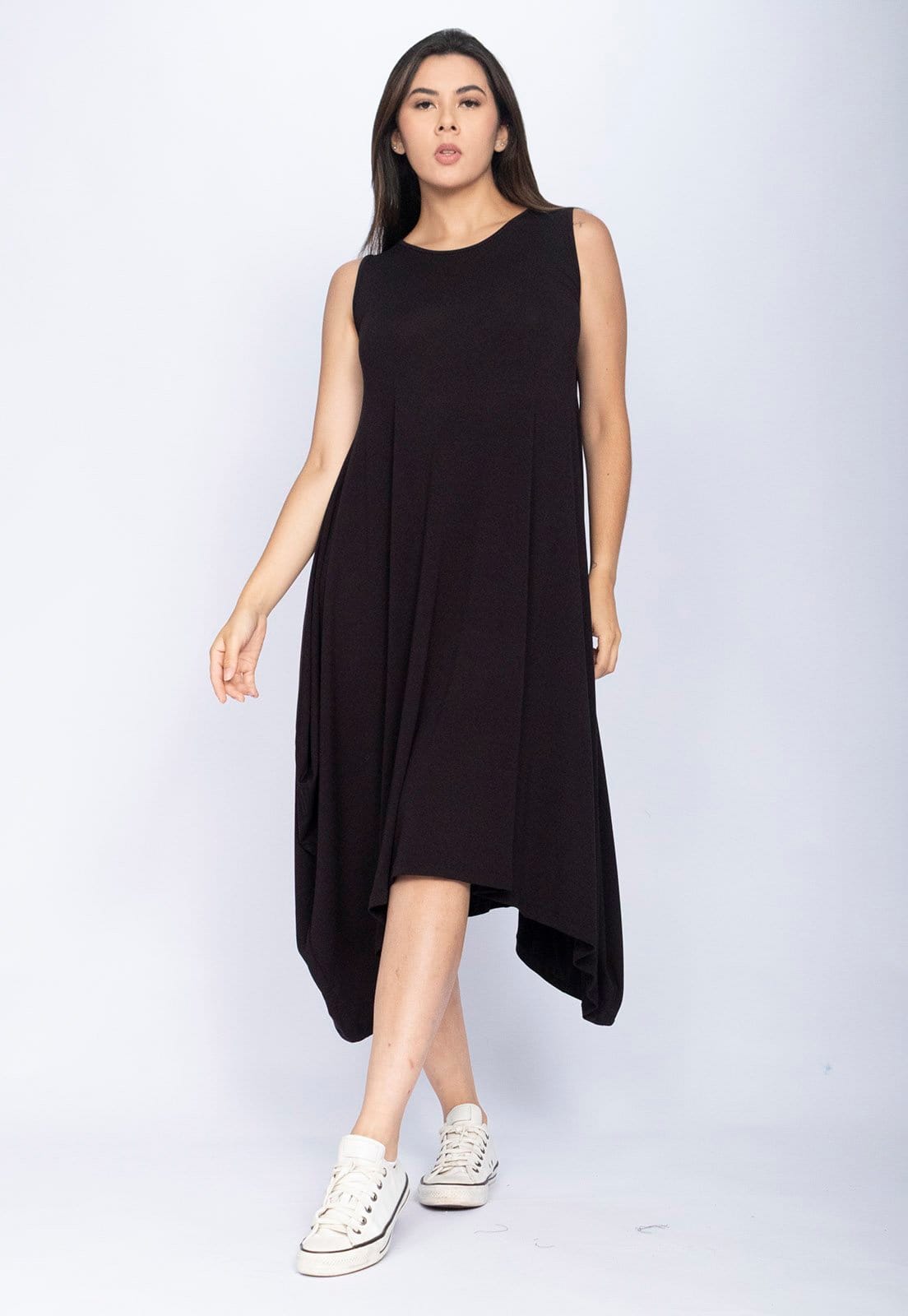 Vestido CabanaFree Sarual Regata Malha