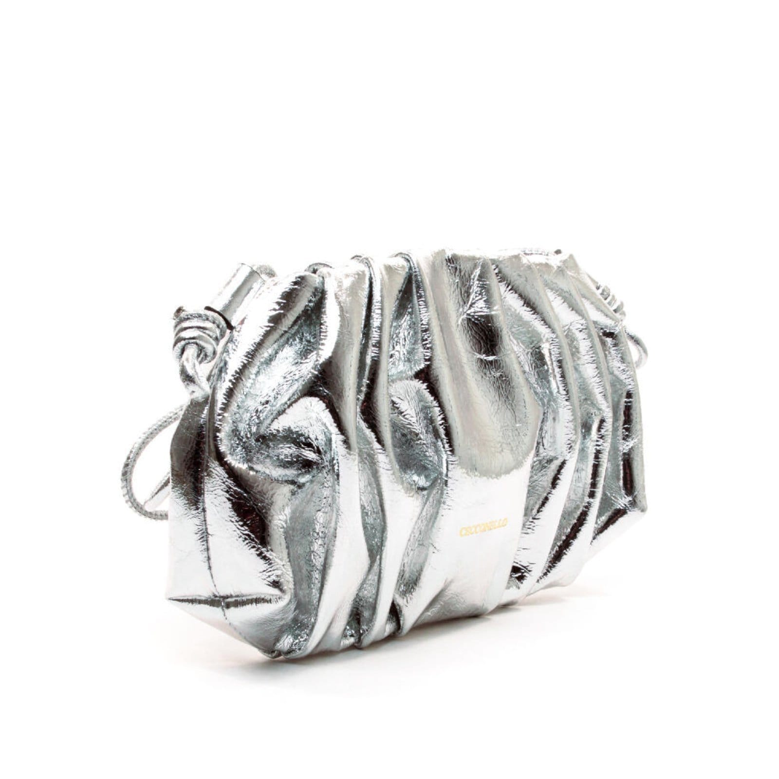 Vista 2 Bolsa Jess Couro Cecconello Css2512-5 Cecconello prata