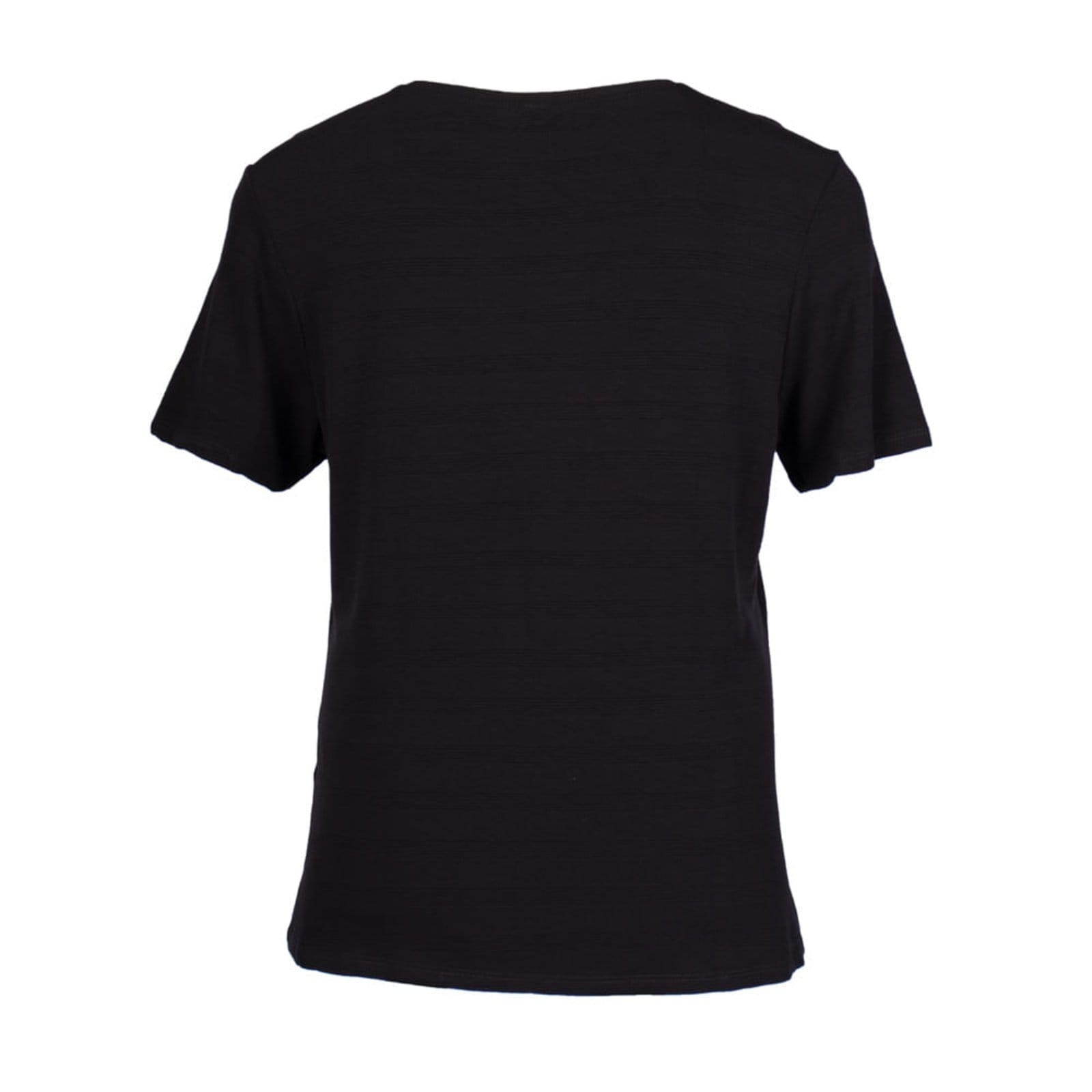 Vista 2 Blusa Feminina Cativa Plus Size Viscose Listras Cativa preto