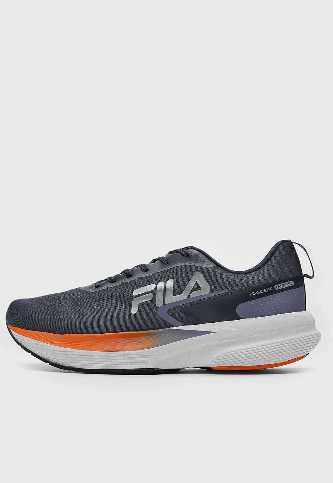 Tênis Masculino Fila Racer Fastpace e Laranja