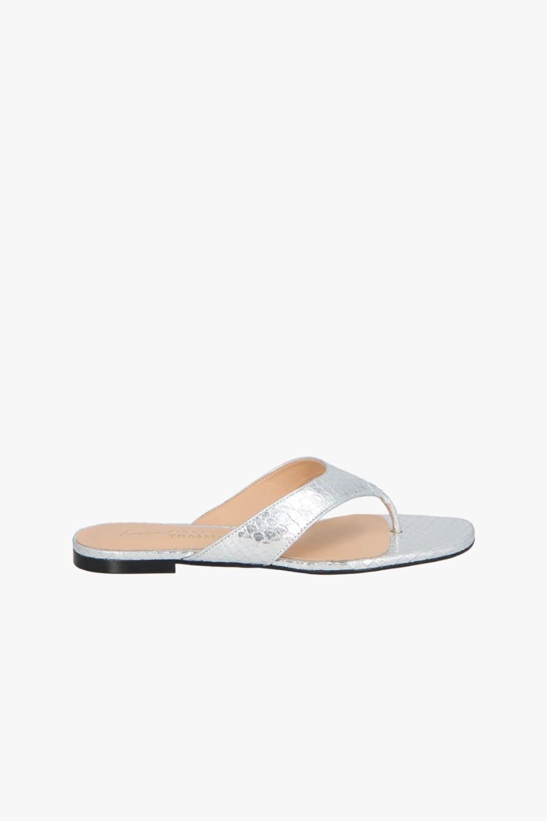 RASTEIRA DE DEDO EM COURO COBRA METALIZADO