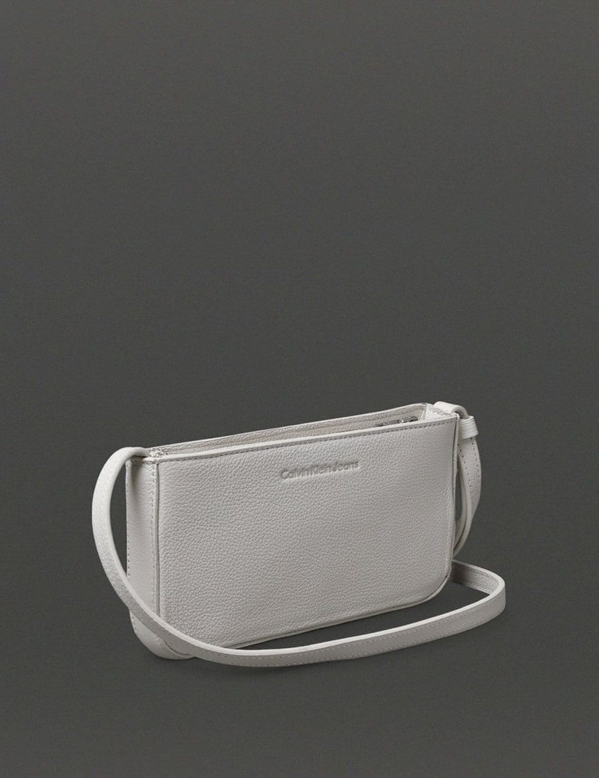 Vista 2 Bolsa Pequena Feminina 2 em 1 Calvin Klein Jeans - Off White Calvin Klein Jeans off-white white