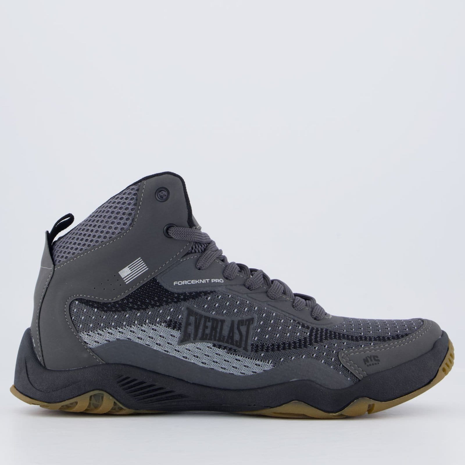 Tênis Everlast Forceknit Pro Cinza e