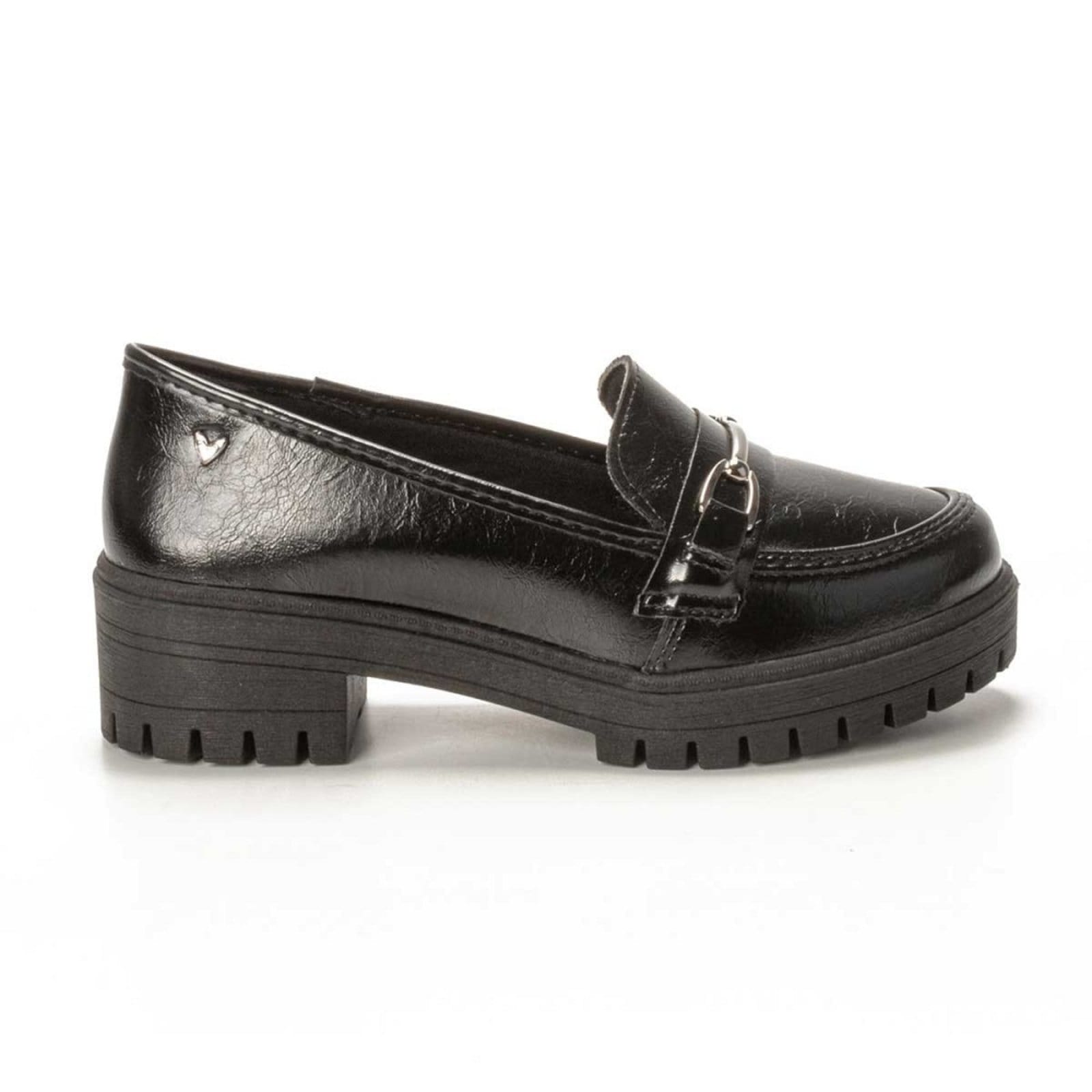 Vista 2 Sapato Loafer Mississipi Tratorado Q8551 MISSISSIPI preto