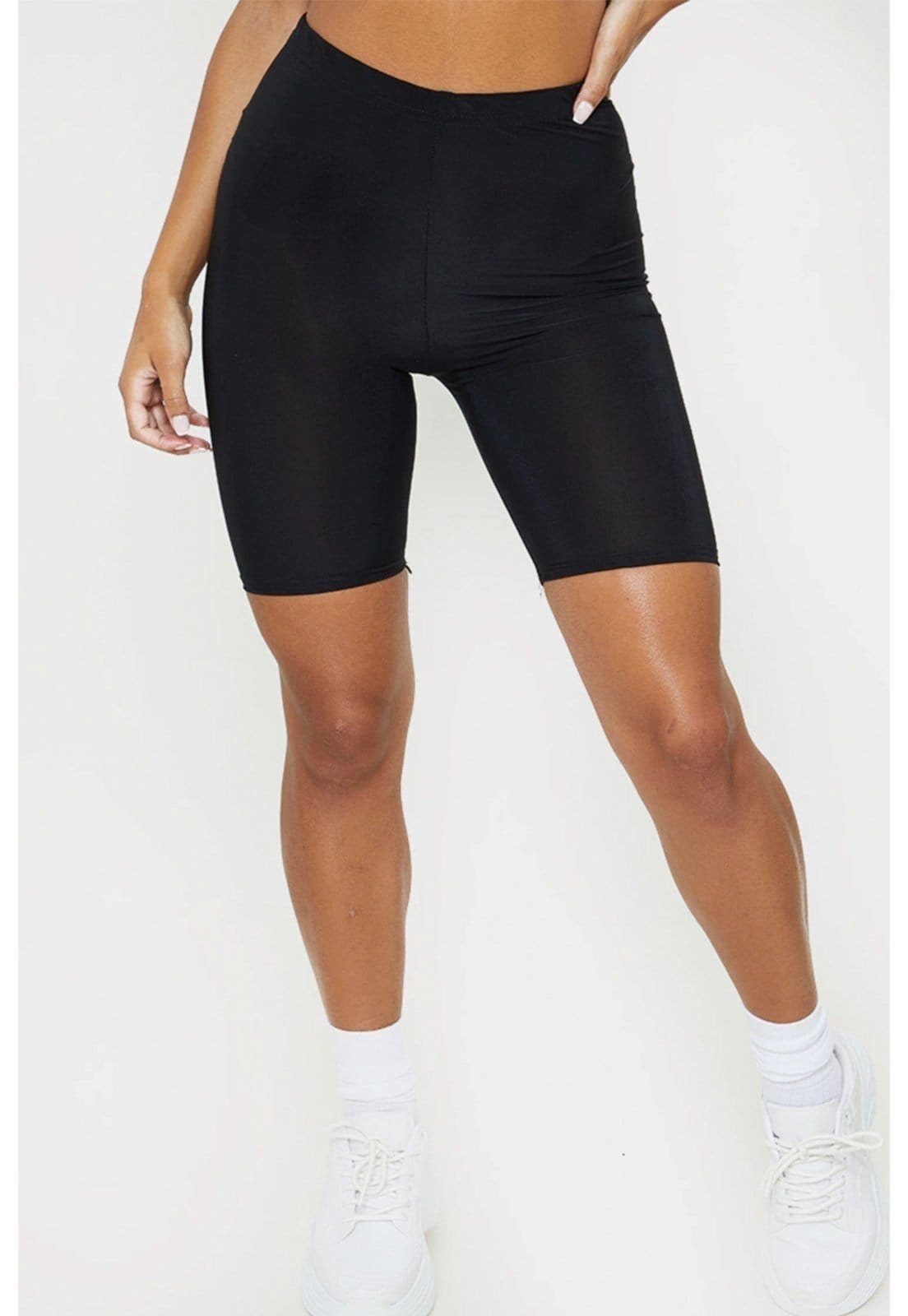 Vista 2 Kit Calça Legging + Bermuda Fitness Linha Noite Cós Alto Linha Noite preto