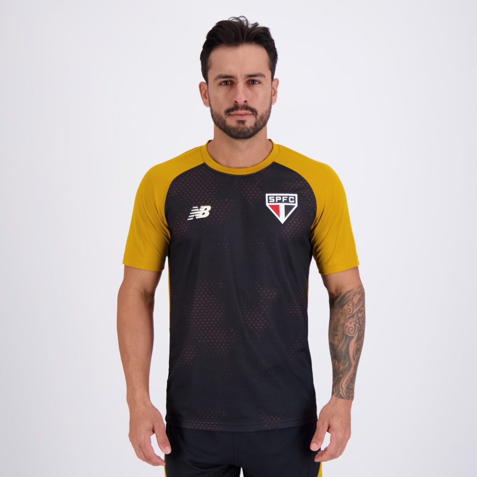 Camisa New Balance São Paulo Treino 2026 Preta