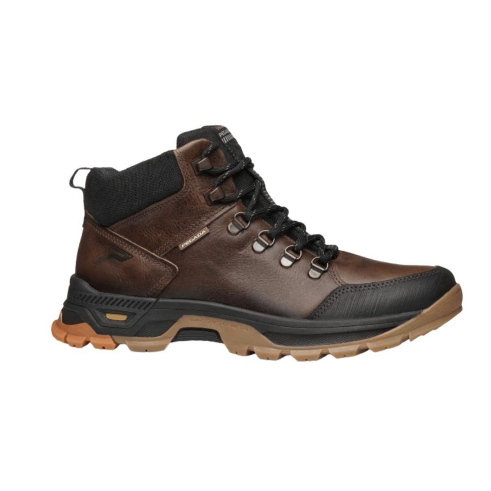Vista 2 Bota Masculina Coturno Trekking Pegada Marrom PEGADA caramelo