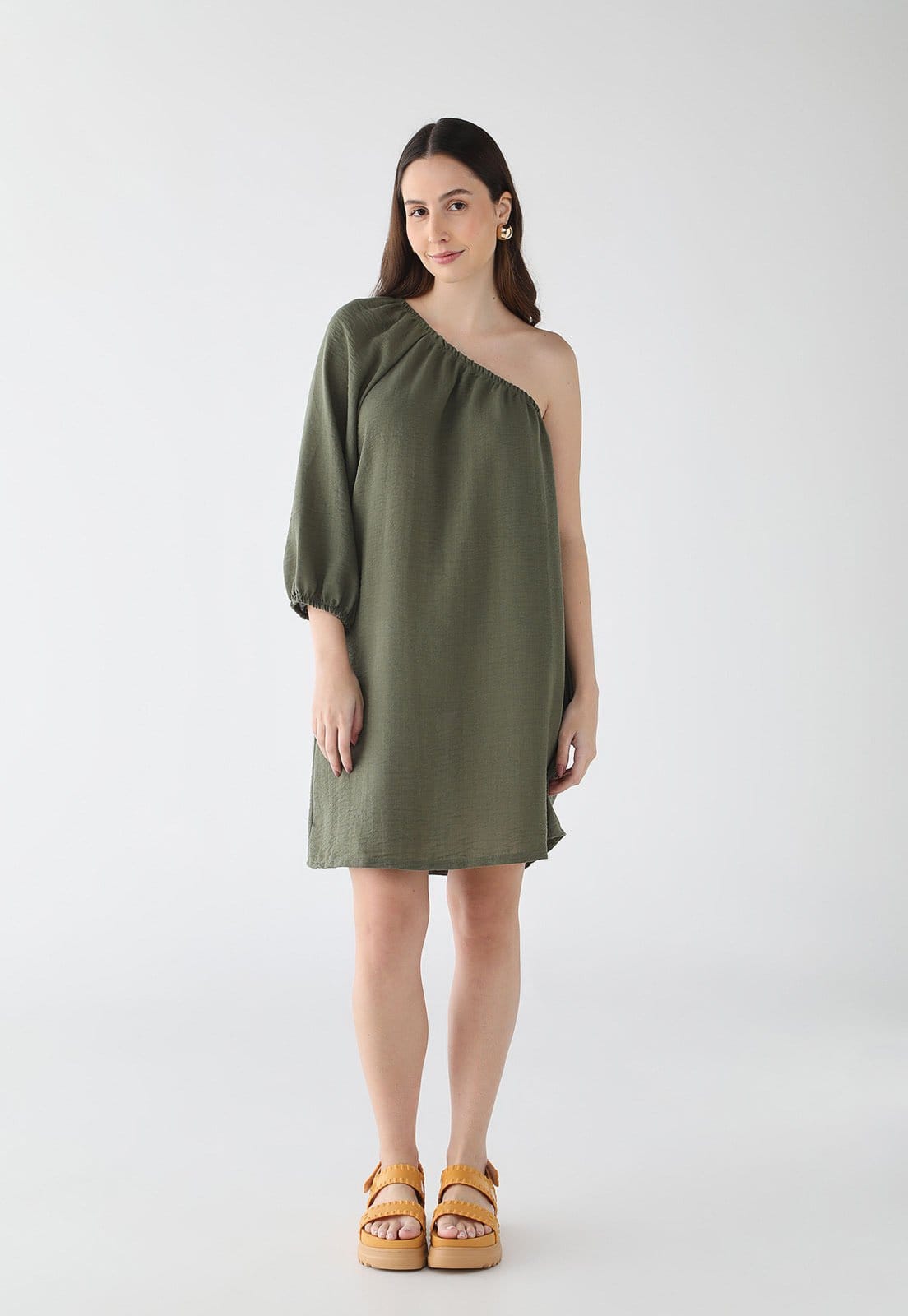 Vista 2 Vestido Feminino Volcom Lived In Beach Volcom verde