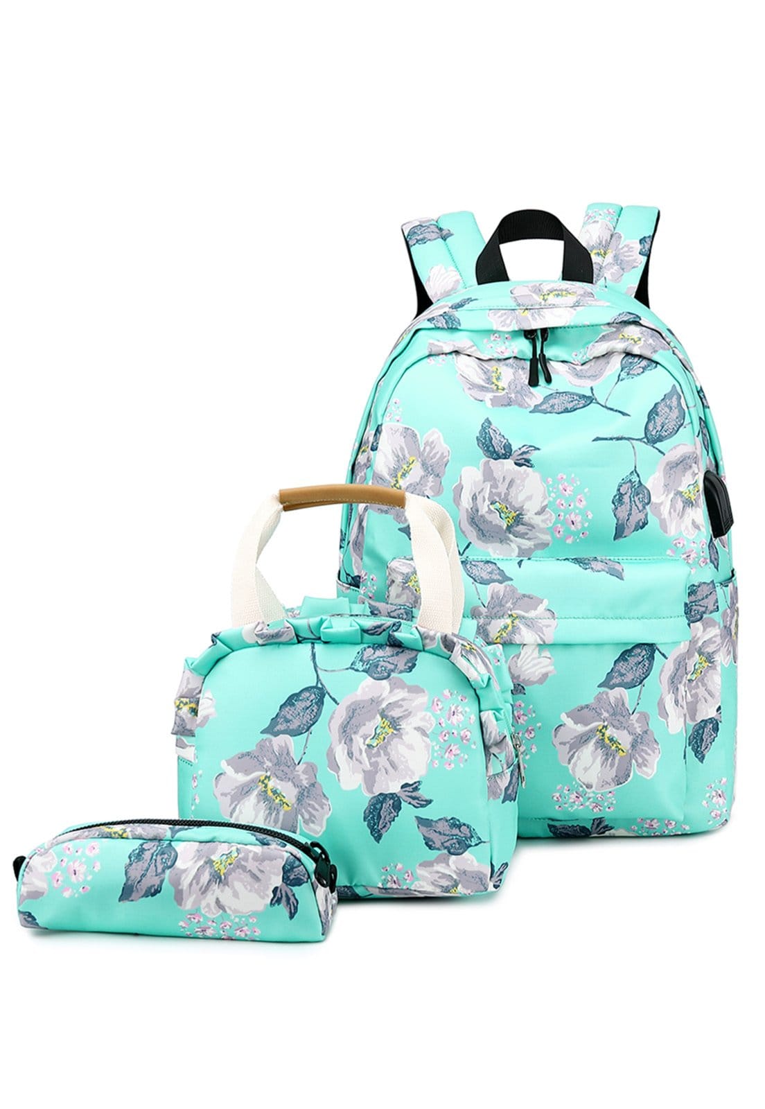 Mochila Guelph Feminina Notebook Kit Estojo Lancheira