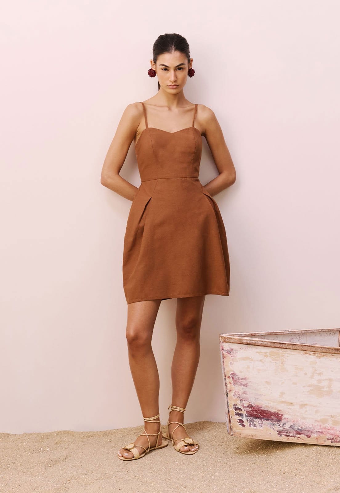 Vestido CaCay Curto Ampulheta