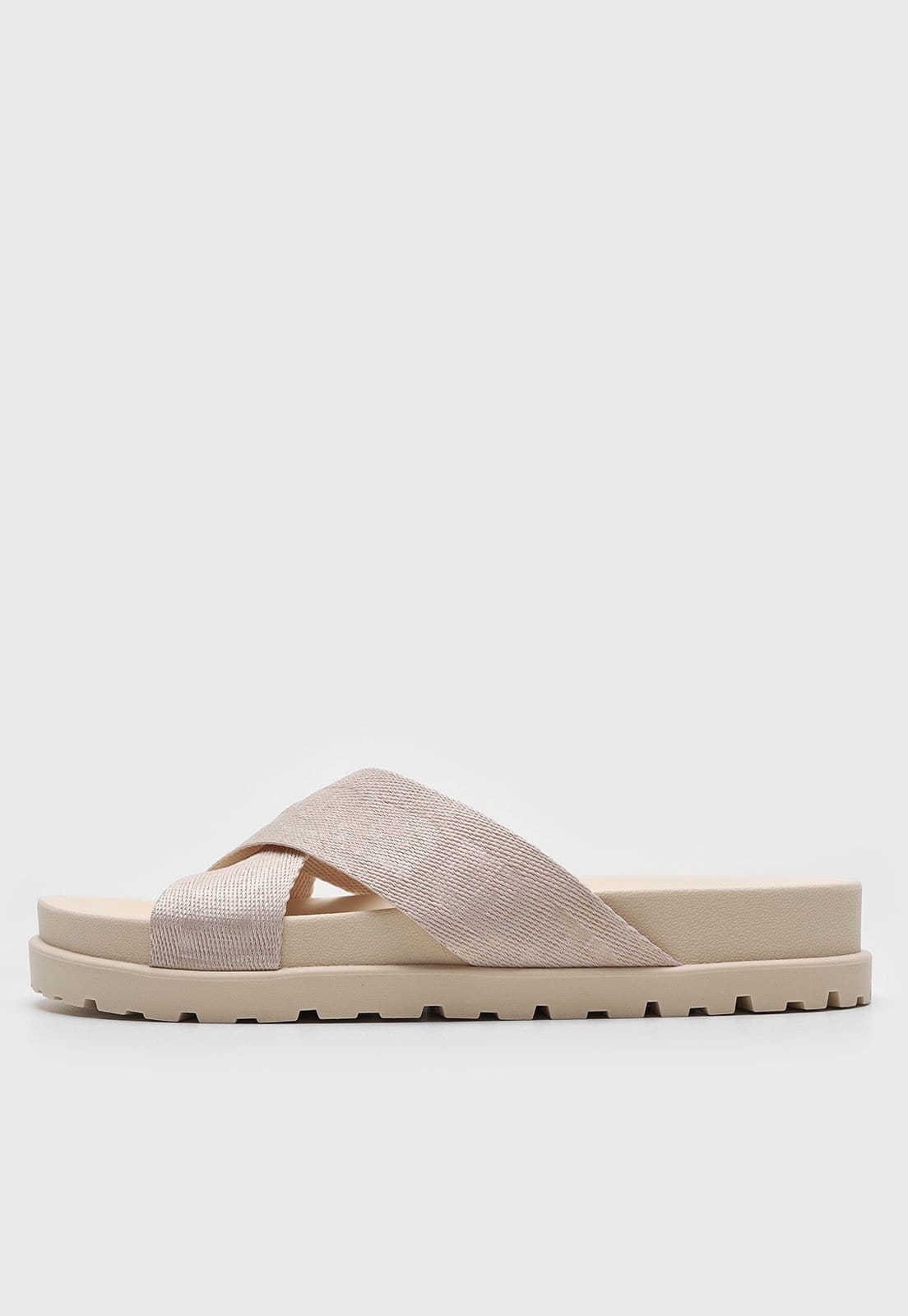 Rasteira Papete Degalls Tira Logo Off-White