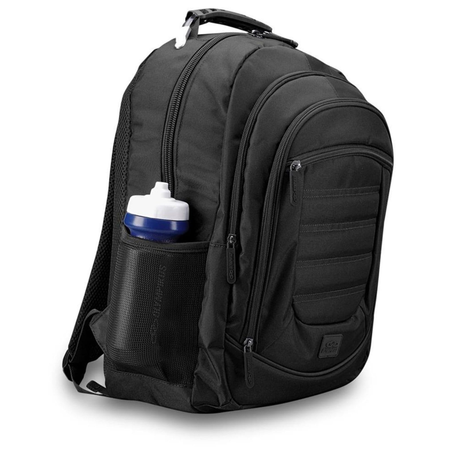 Vista 2 Mochila Olympikus Cabo De Aço Oisb241825 Zíper Bolsos UN OLYMPIKUS preto