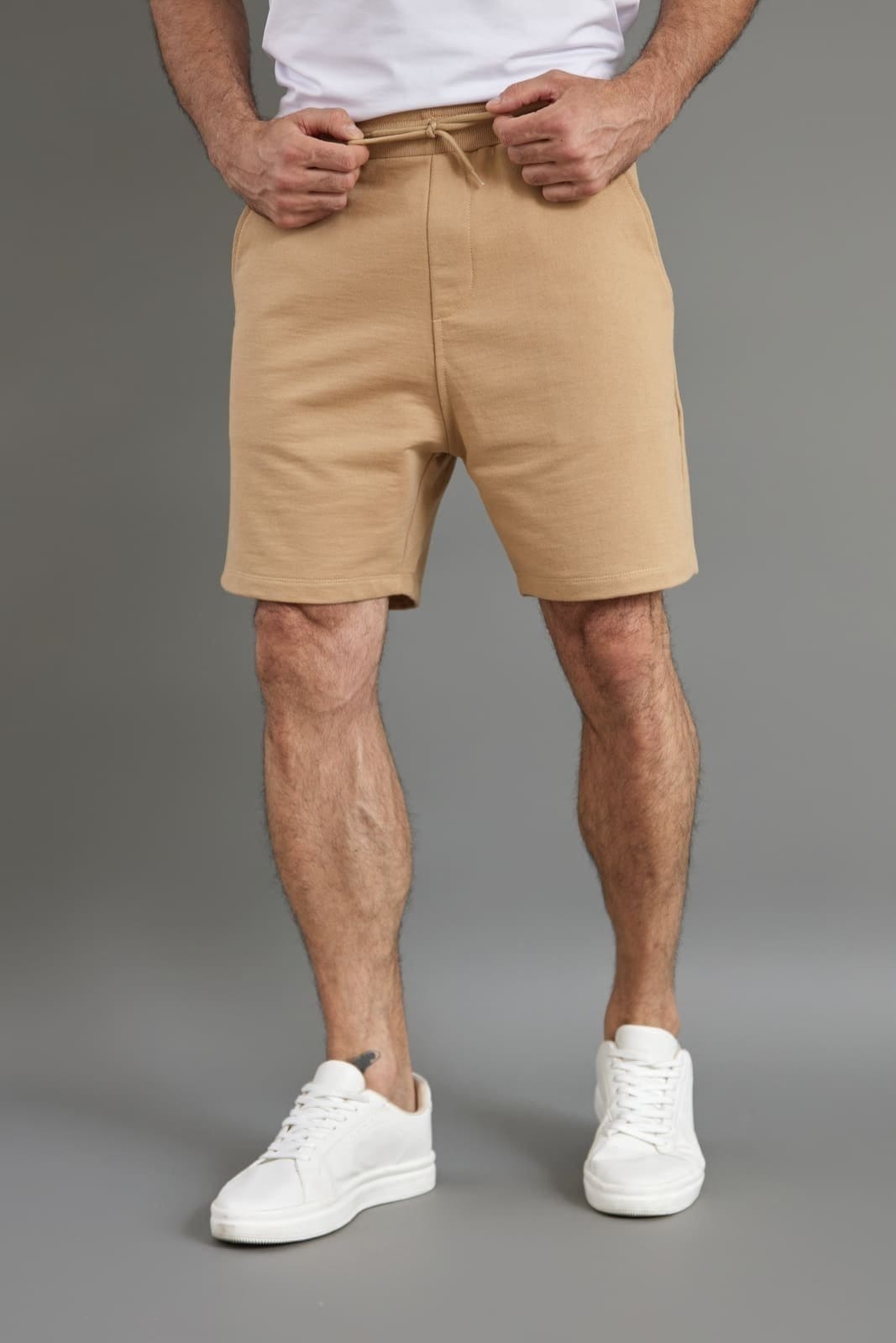 Bermuda Moletom Masculina Com Elástico e Cordão Dialogo