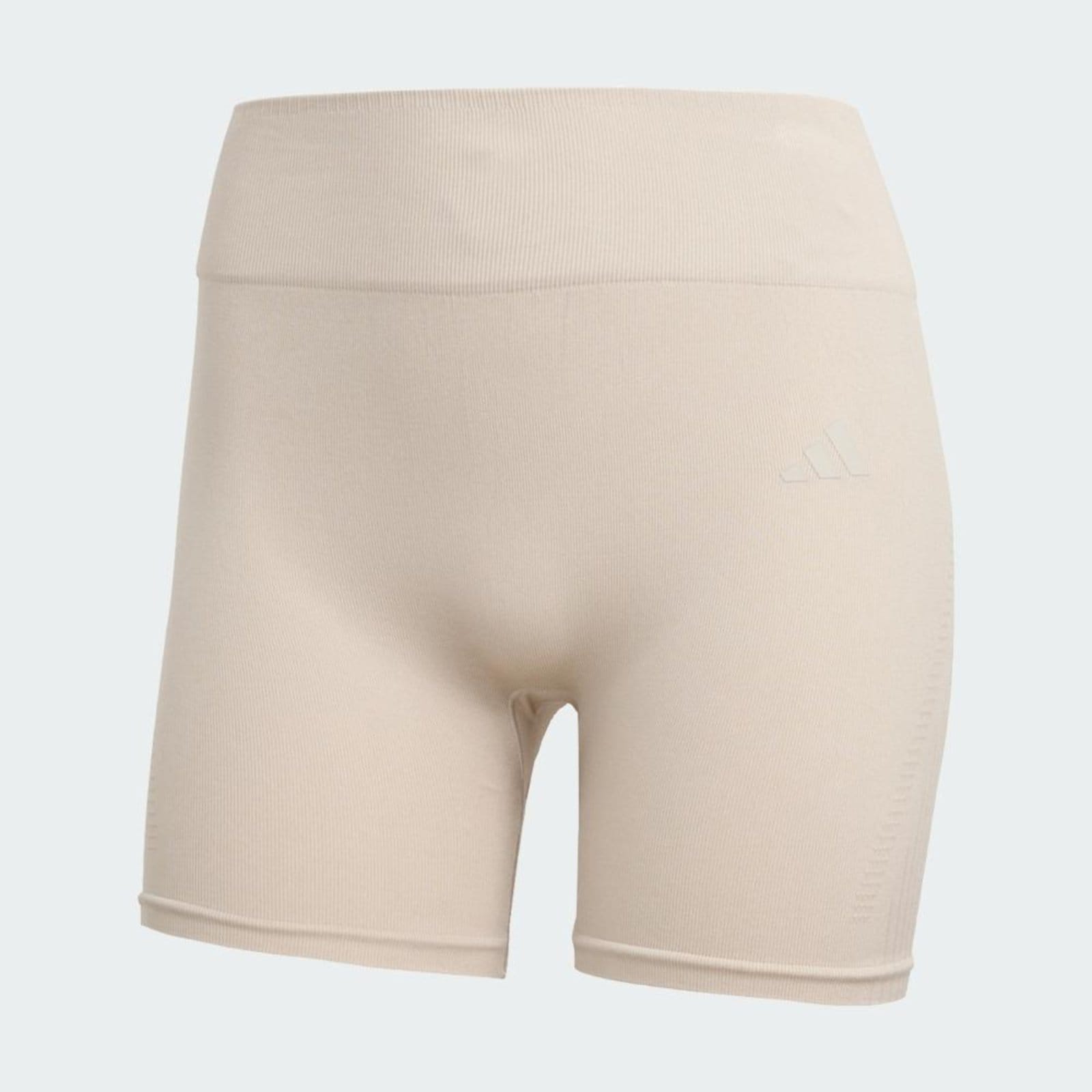 Vista 2 Workout Essentials calça legging de Malha de 4 polegadas adidas Performance Adidas bege