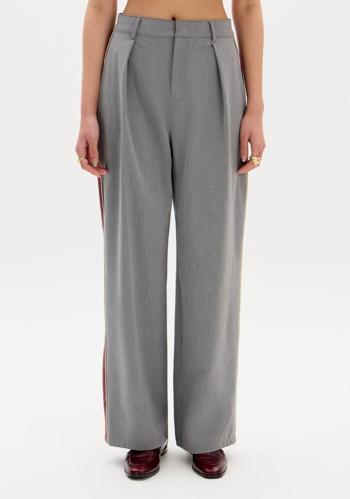 Vista 2 Calça Reta Alfaiataria Cintura édia My Favorite Things preto