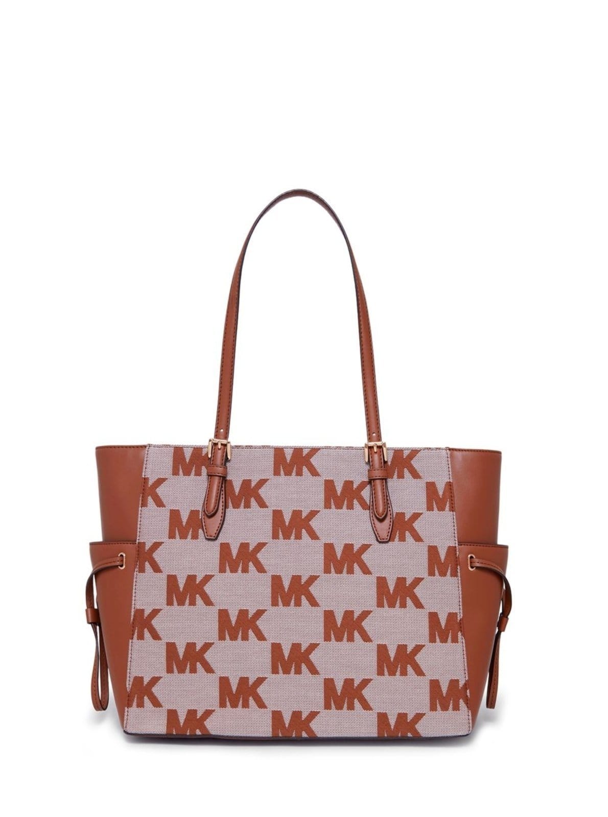 Vista 2 Bolsa Tote Gilly Logo Grande 35S4g2gt7j230 Michael Kors caramelo