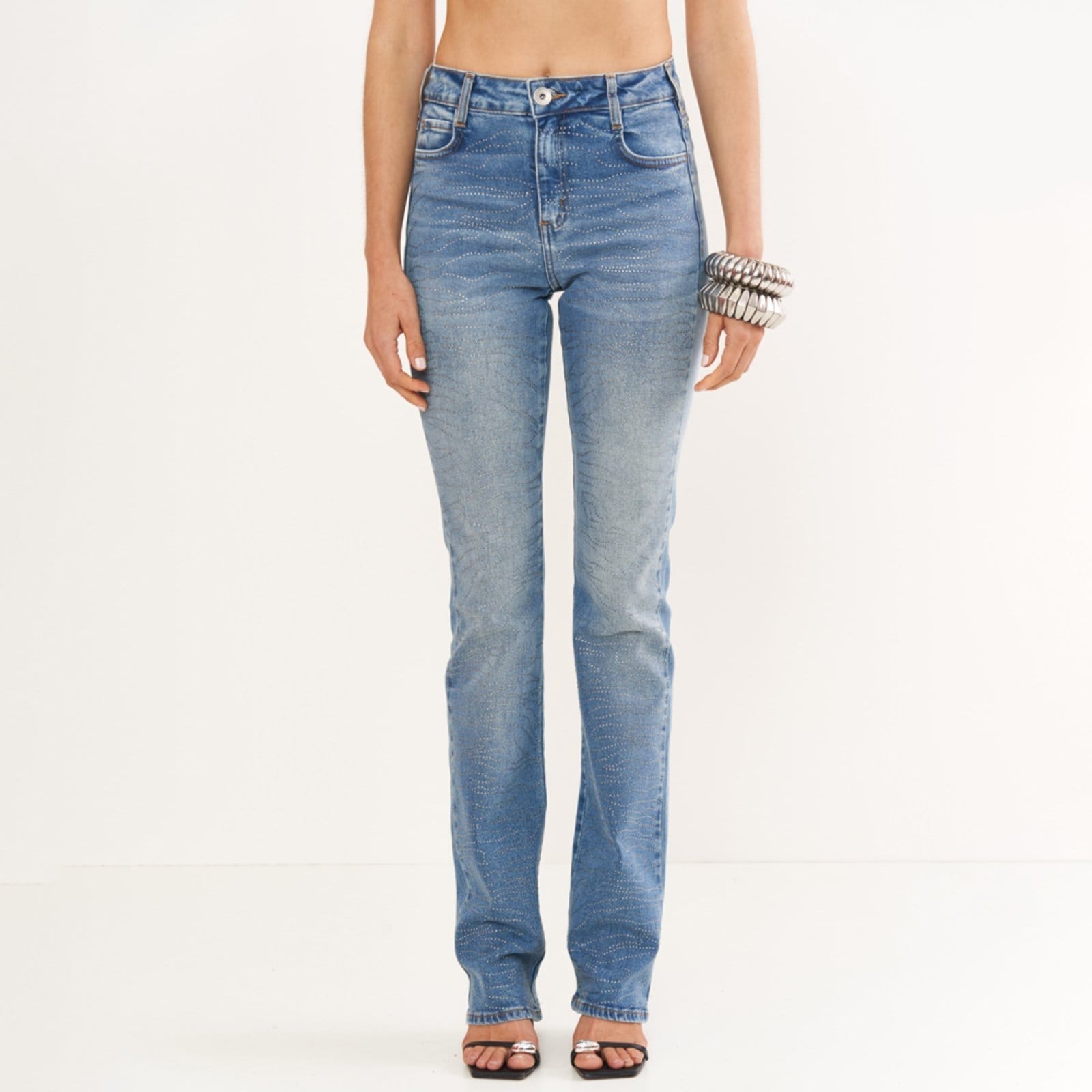 Calça Jeans Colcci Bia Reta Fog Pr26 Feminino