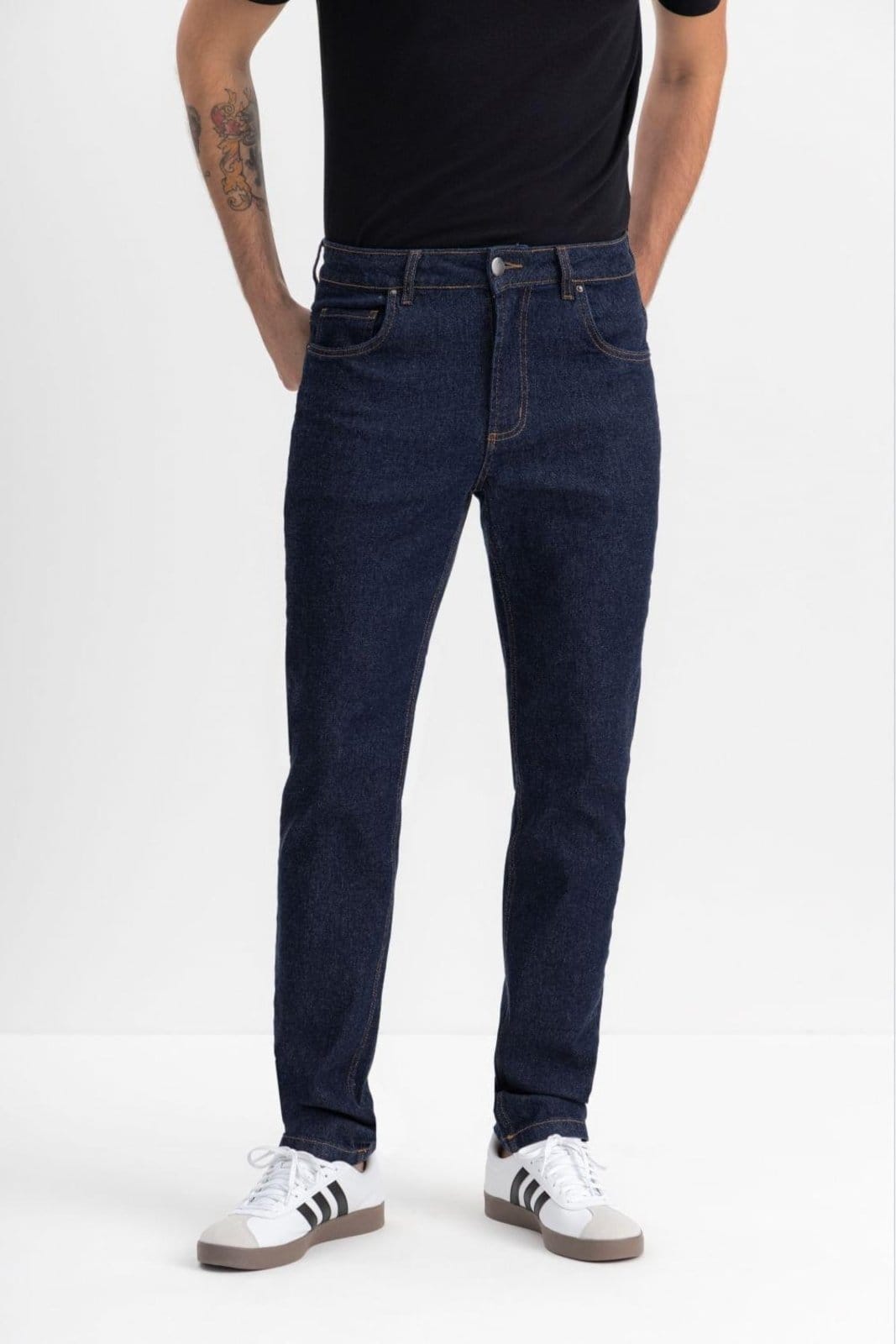 Vista 2 Calça jeans masculina Essendi Essendi azul