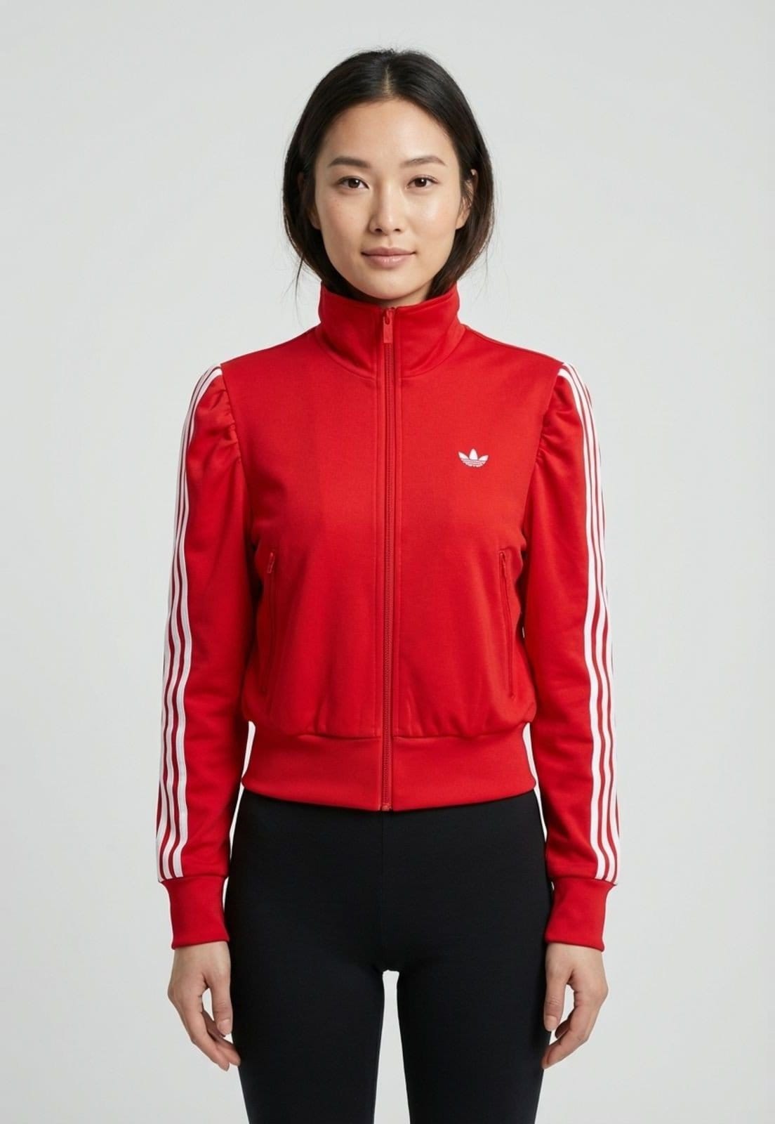 Jaqueta Feminina adidas Originals FB TT Vermelha