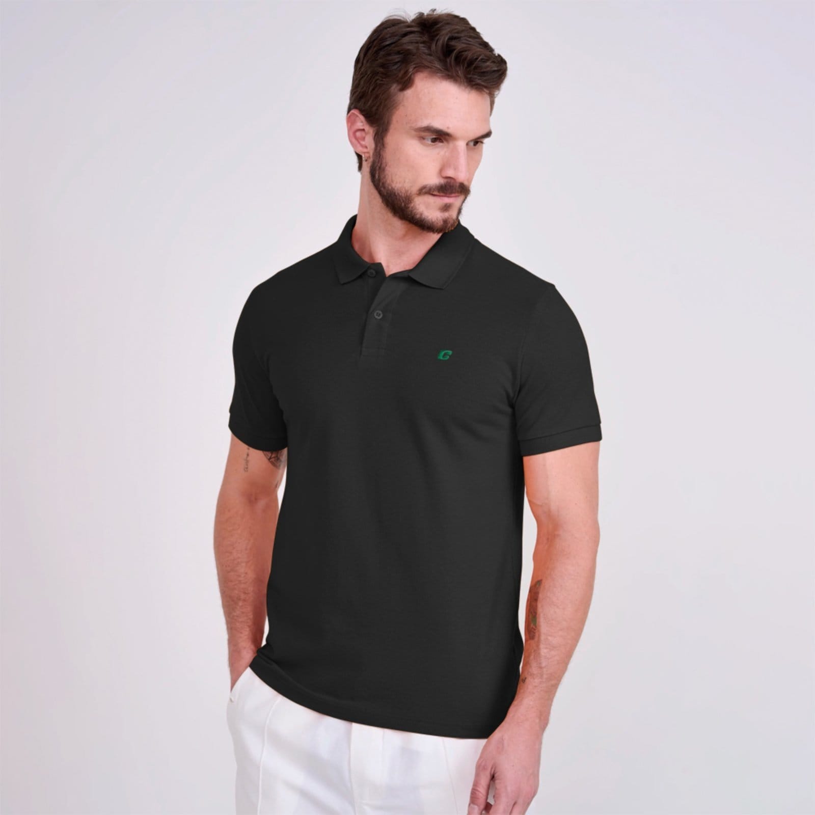 Camisa Polo Colcci Logo Ve26 Masculino