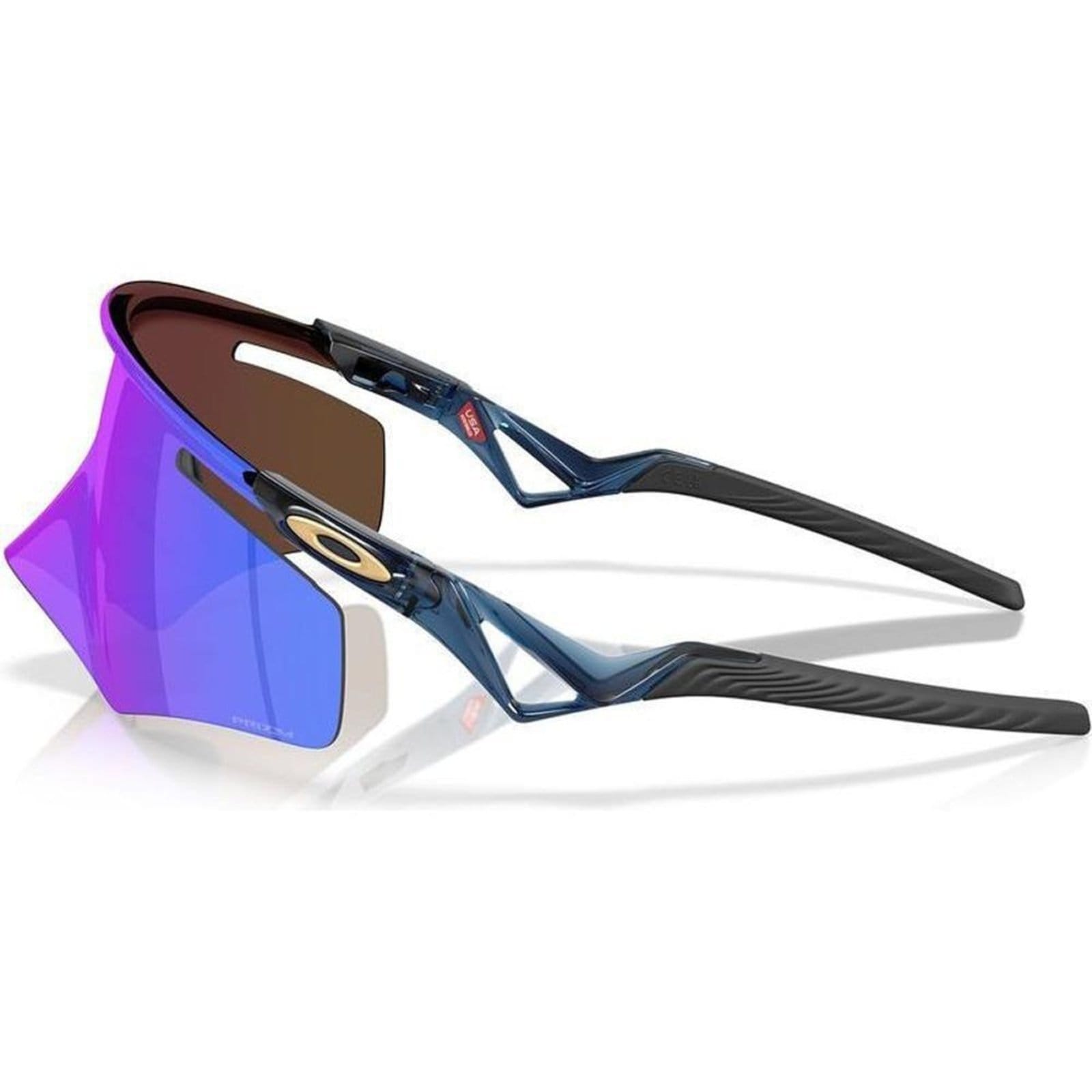 Vista 2 Óculos de Sol Oakley QNTM Kato Transparent Stonewash 0256 Oakley azul transparent