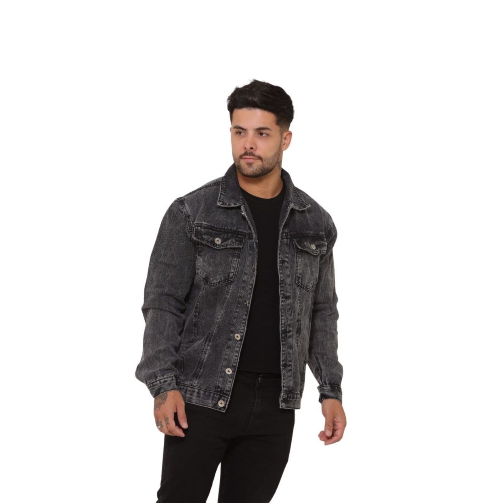 Jaqueta Masculina Casual Jeans