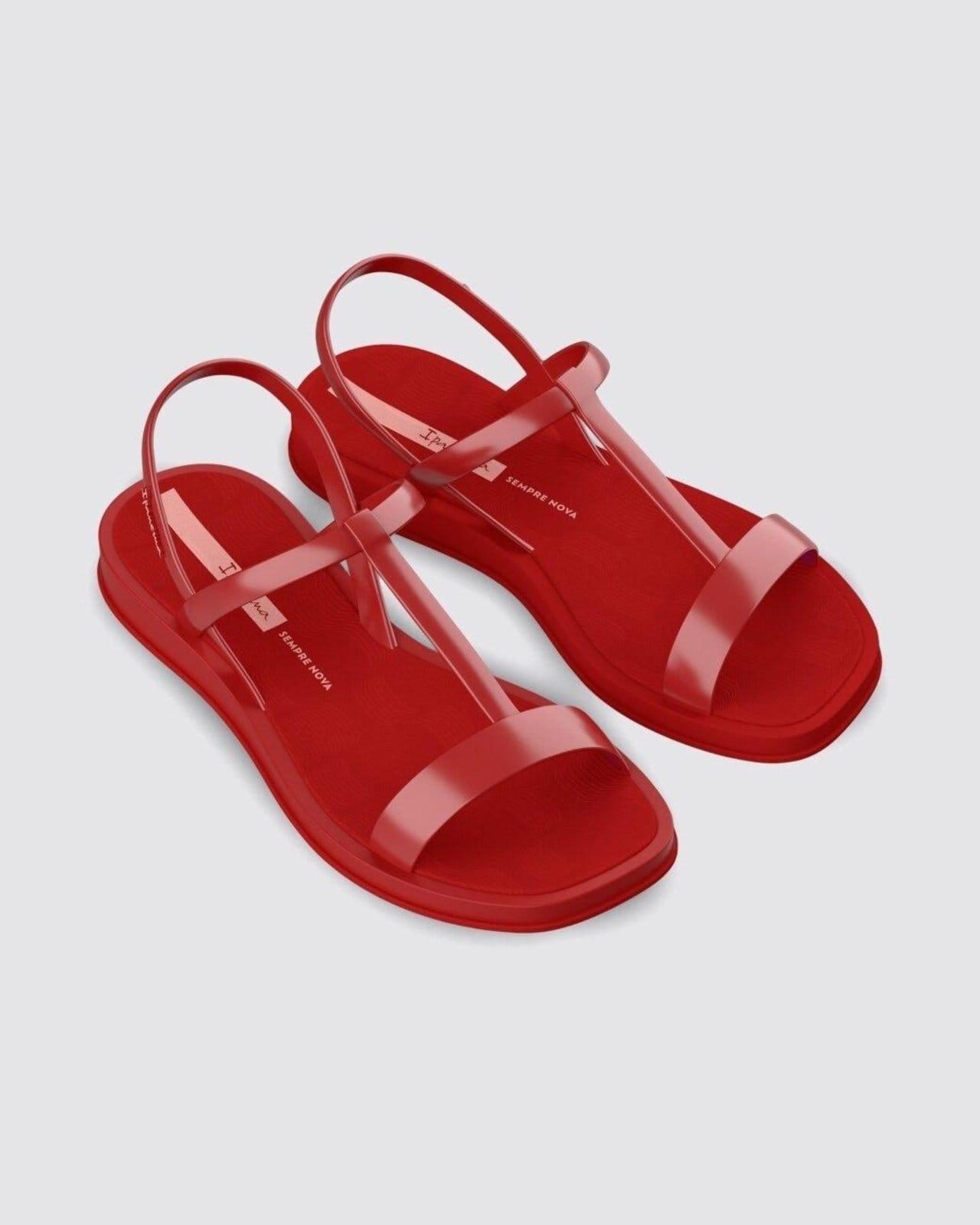 Vista 2 Sandália Ipanema Glow Colors Ipanema vermelho