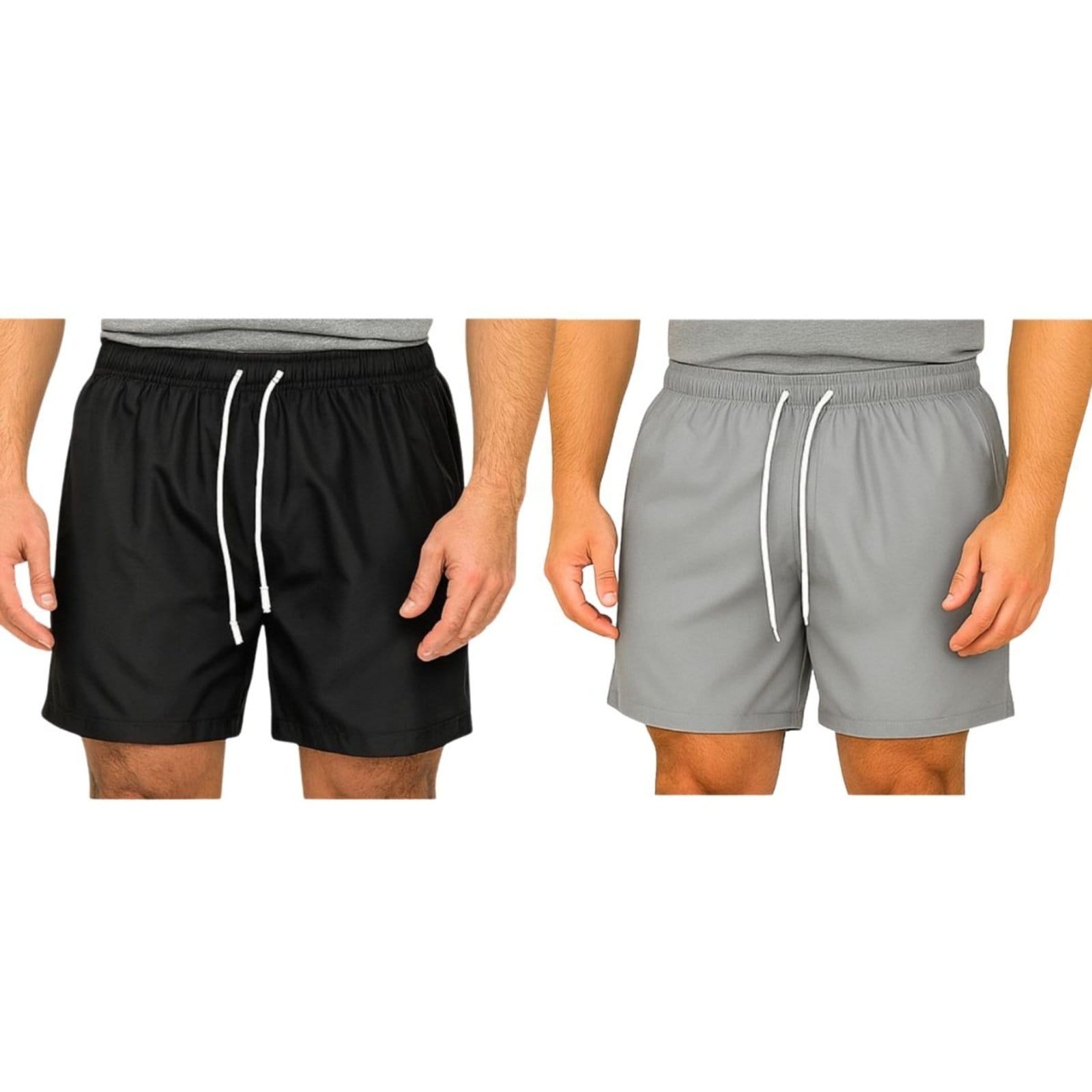 Kit 2 Bermudas Tactel Masculina FMF Secagem Rápida Leve e Confortável