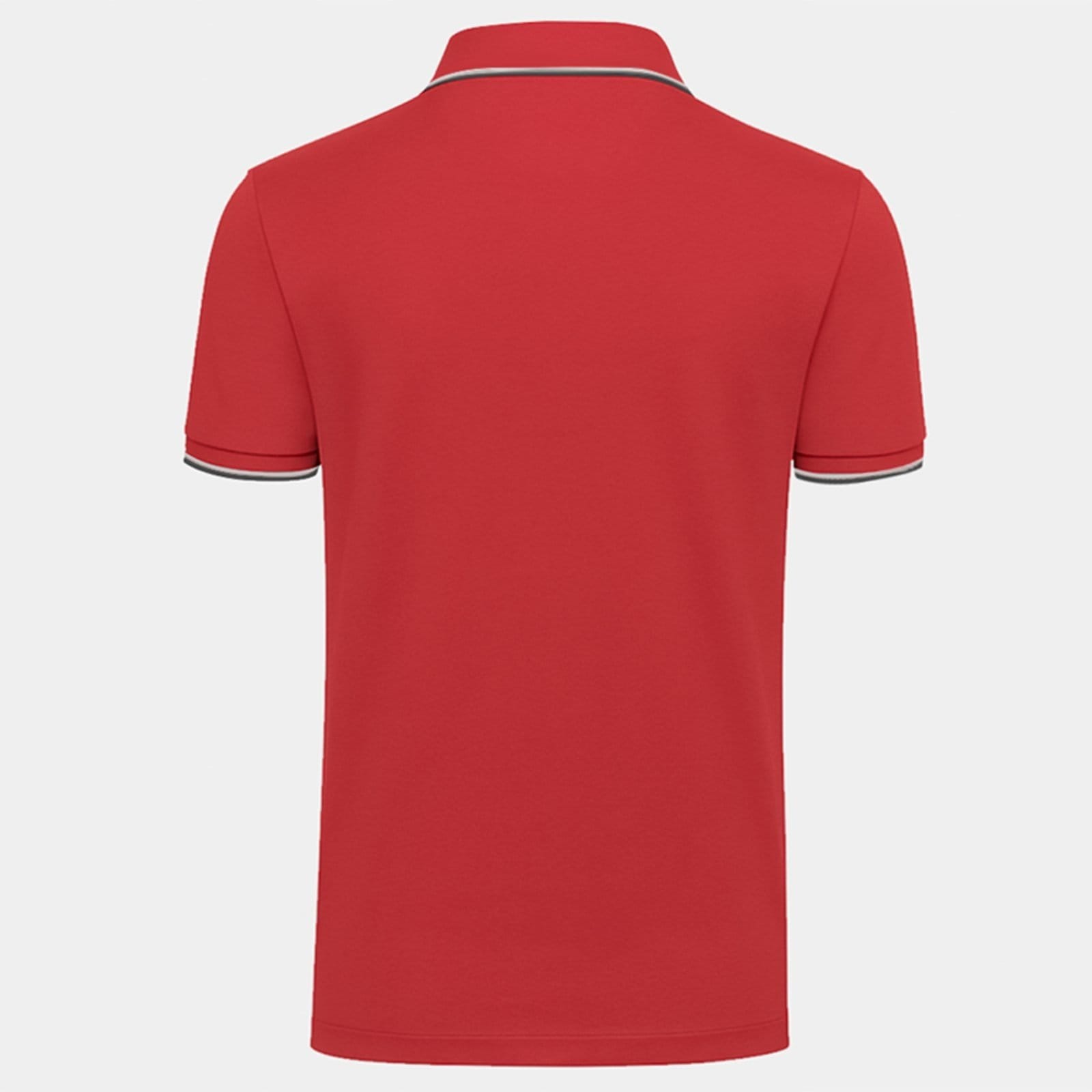 Vista 2 Camisa Polo Aramis Basic 4 Frisos Ve26b Masculino Aramis vermelho