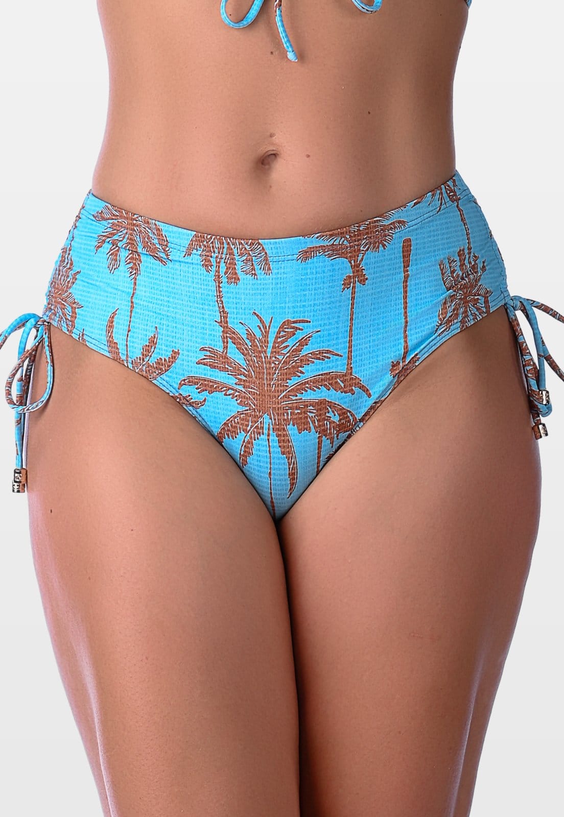 Calcinha Summer Soul Cintura Baixa Com Amarração Coqueiro