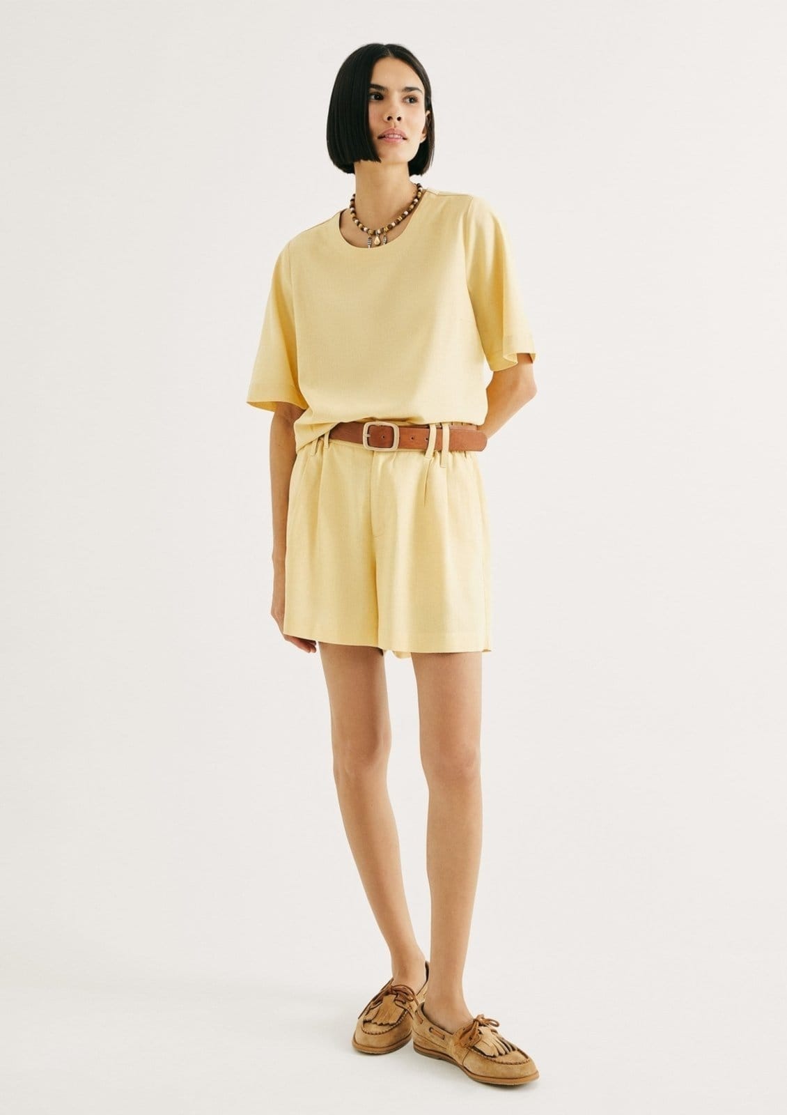 Shorts Feminino De Alfaiataria