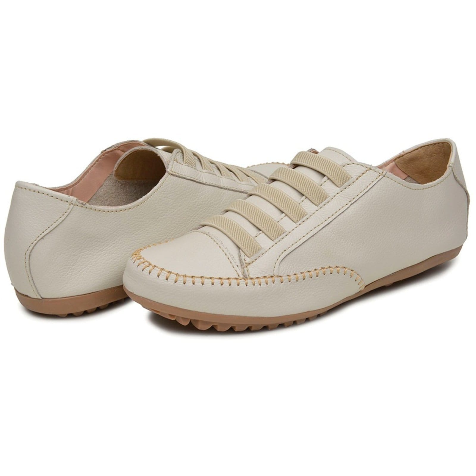 Sapato Mocassim Feminino Fechamento Elastico