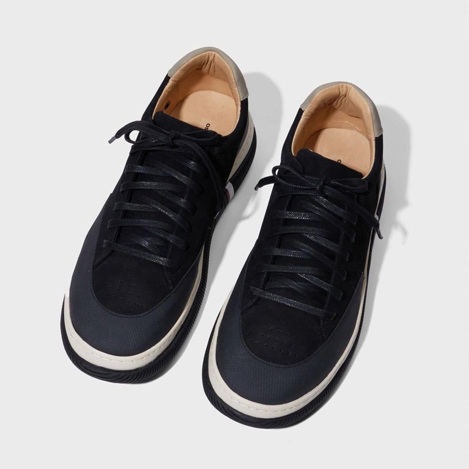 Vista 2 Tênis Osklen Hybrid Laces Nobuck /Eucalipto Osklen preto